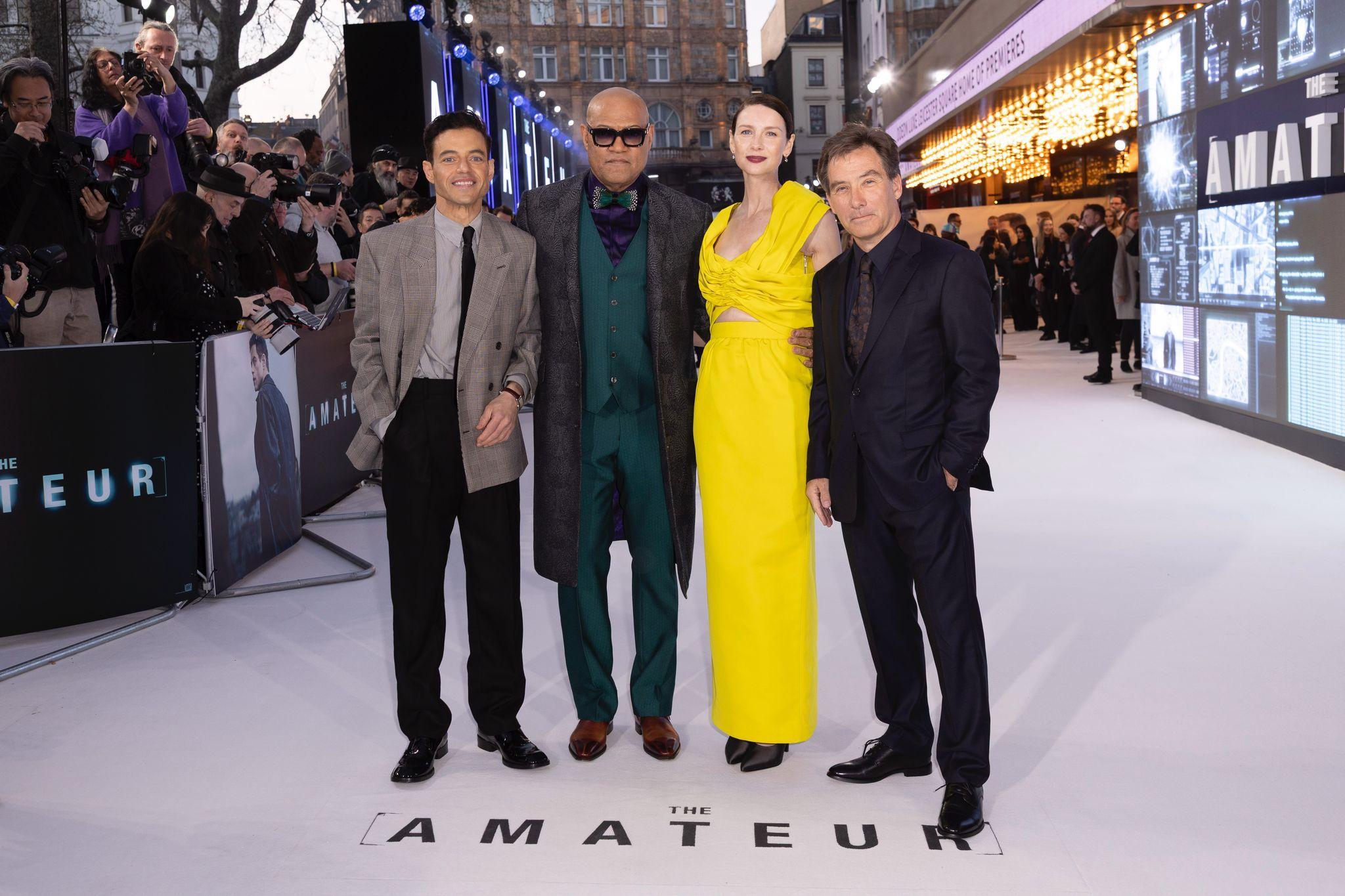 金像影帝雷米馬利克領軍出席《復仇反擊戰》歐洲首映禮。