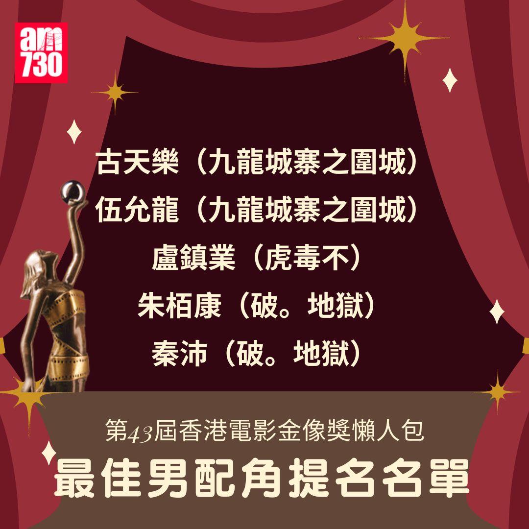 香港電影金像獎2025|提名名單一覽