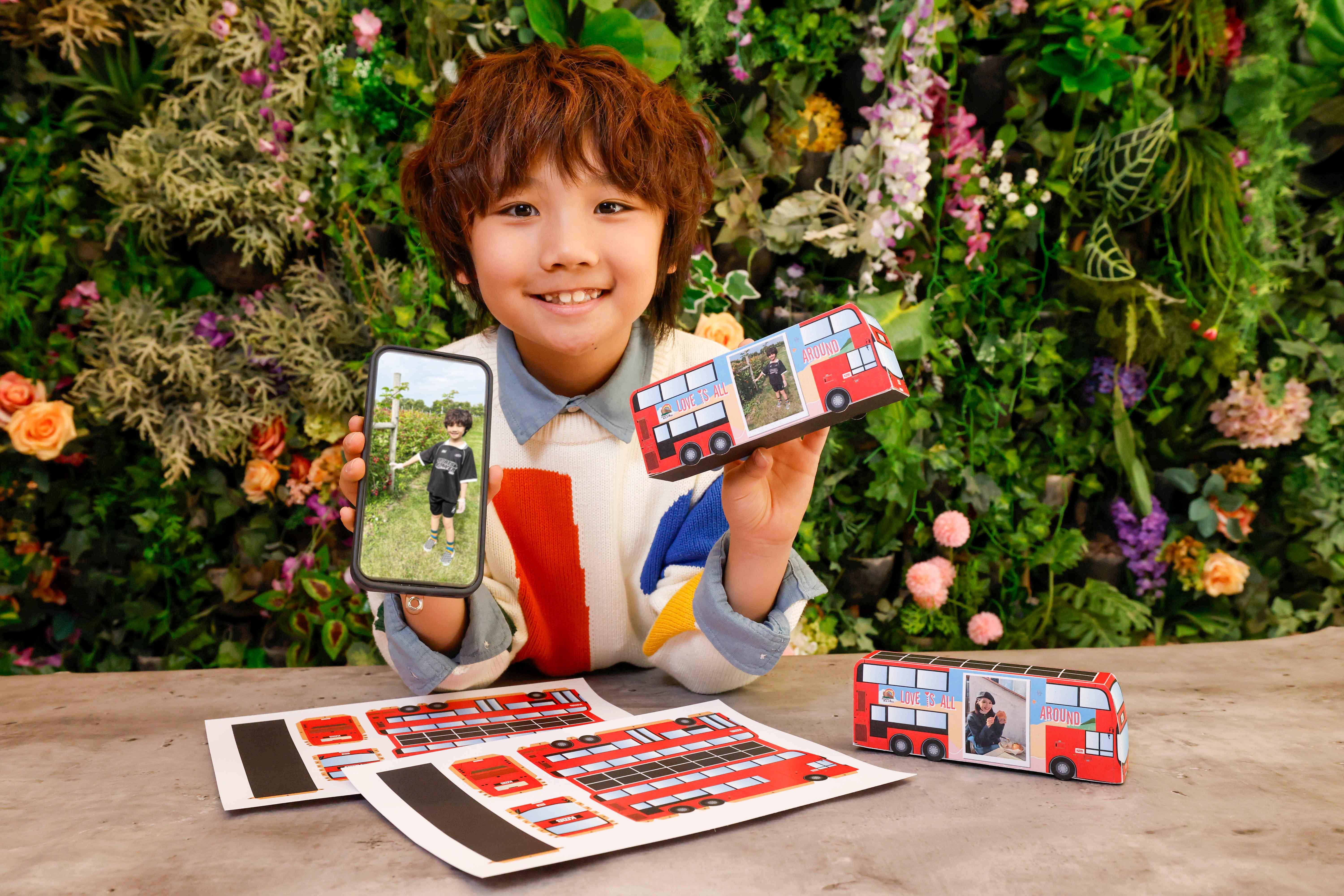 專屬應援巴士模型D.I.Y