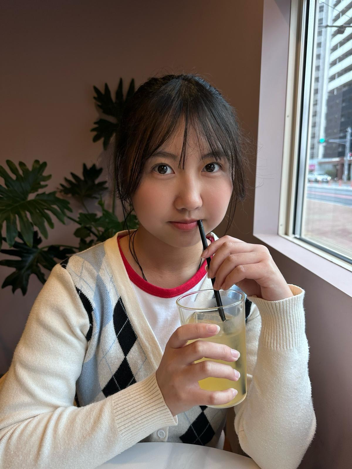 「美心妹妹」Celine楊鎧凝冷靜應對日本地震預言。(facebook@Celine 楊鎧凝)