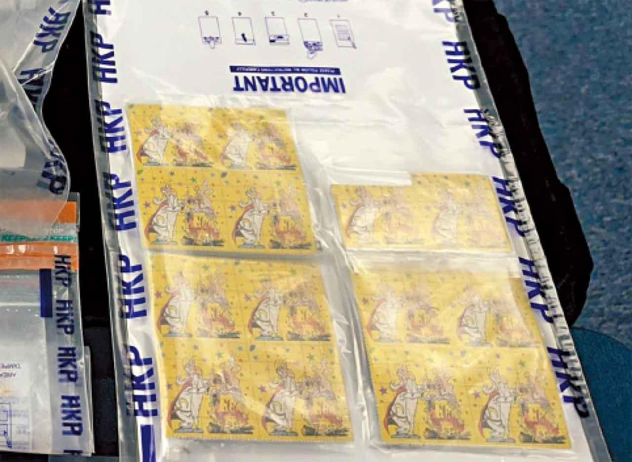 檢獲17萬元懷疑毒品