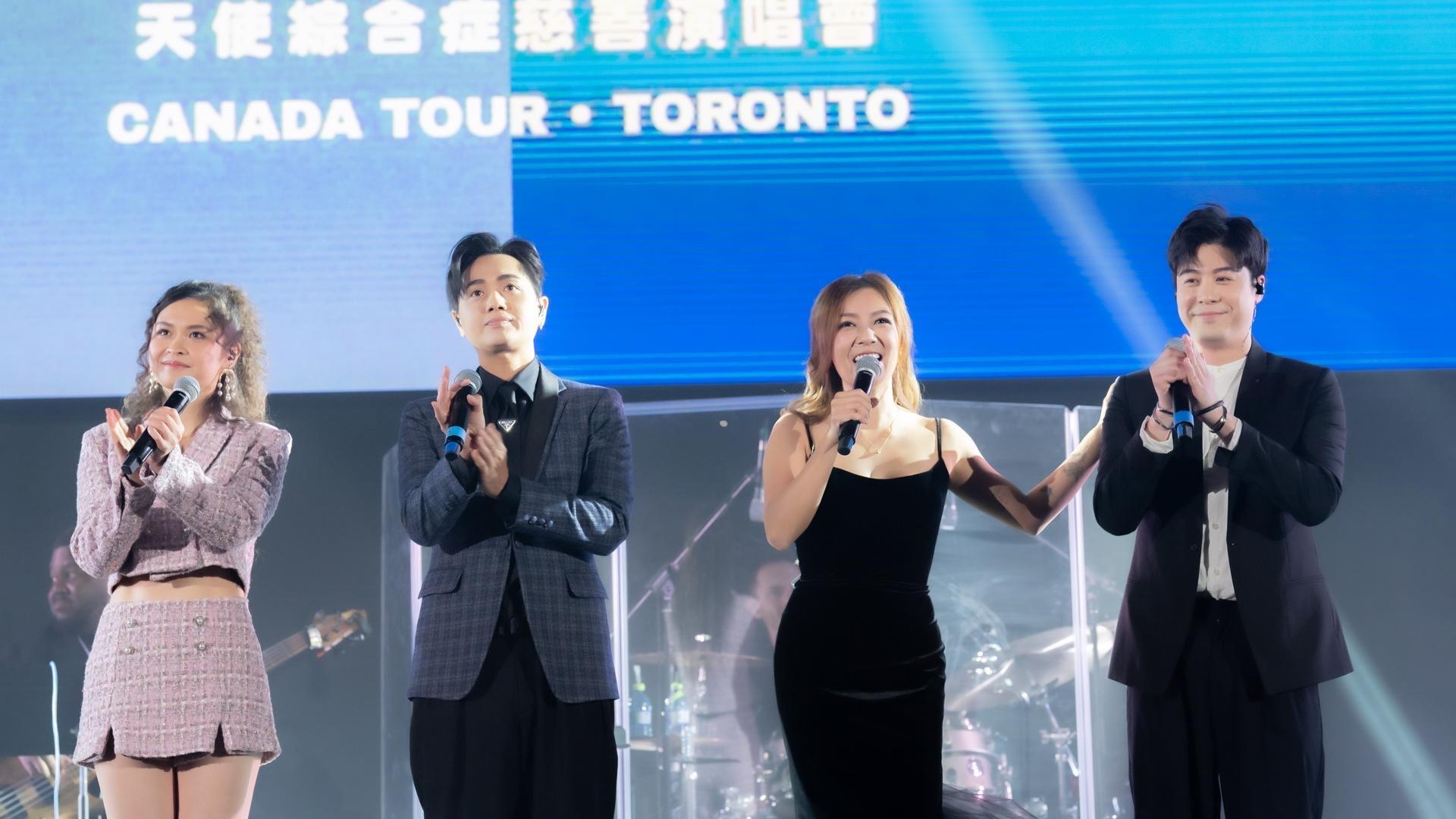 張⼦丰、王梓軒、鄧佩儀、李嘉⽂等藝⼈義演助陣。