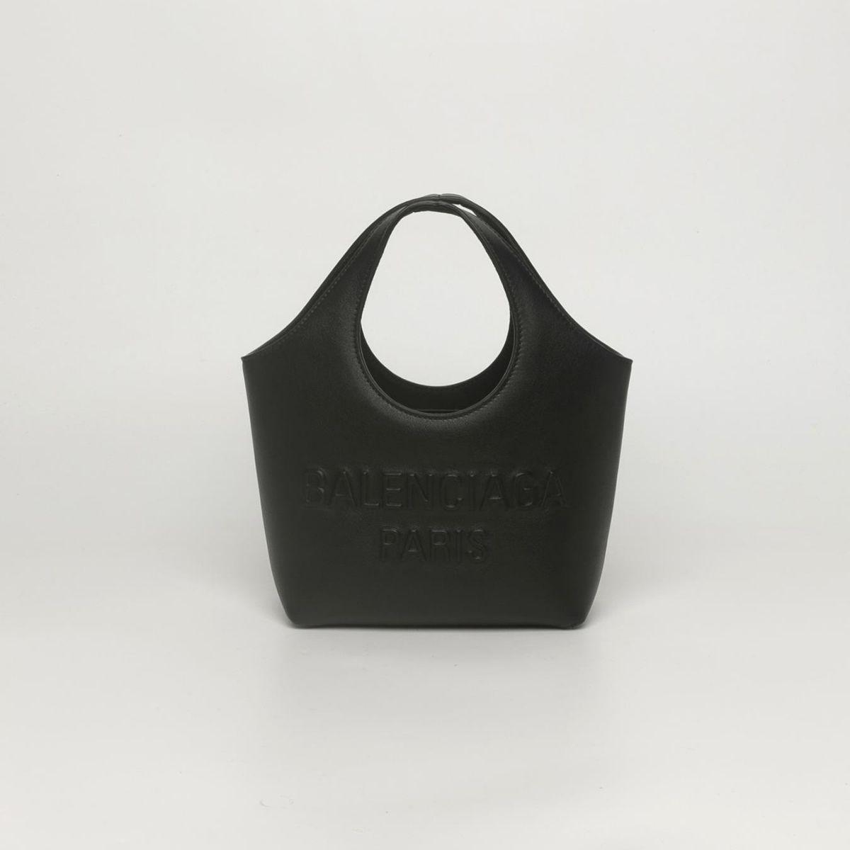 BALENCIAGA黑色皮革手挽袋 原價:$15,200 五折價:$7,600