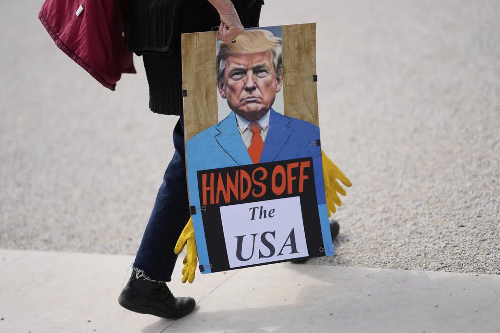 美國連日來爆發示威或遊行,反對總統特朗普。(AP)