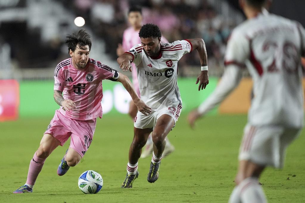 國際邁亞密1:1FC多倫多。(美聯社)