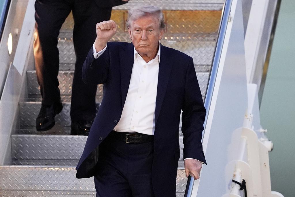 美國總統特朗普表示,與日本就關稅談判取得「重大進展」。(AP)