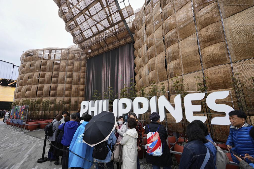 大阪世博菲律賓館。(美聯社)