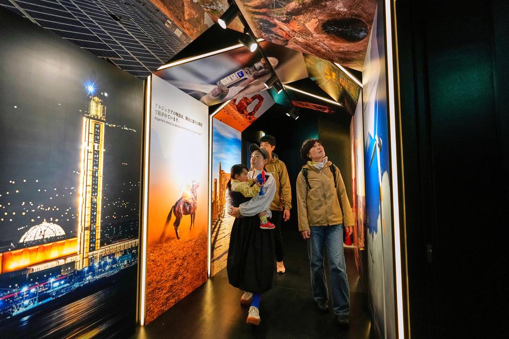 大阪關西世博阿爾及利亞展館。(資料圖片)