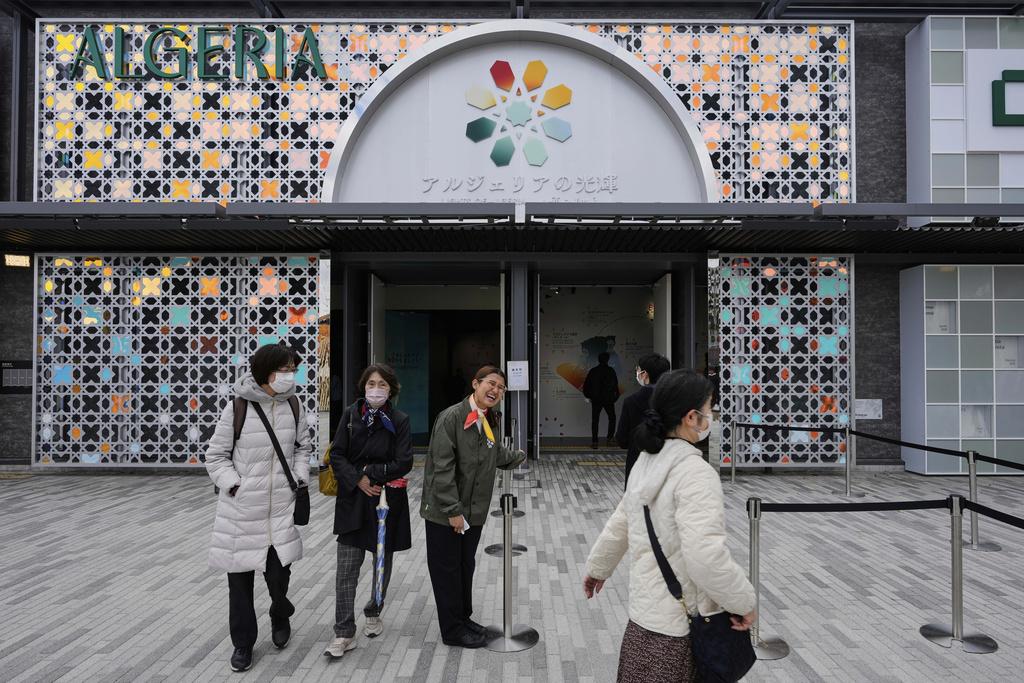 大阪關西世博阿爾及利亞展館。(資料圖片)