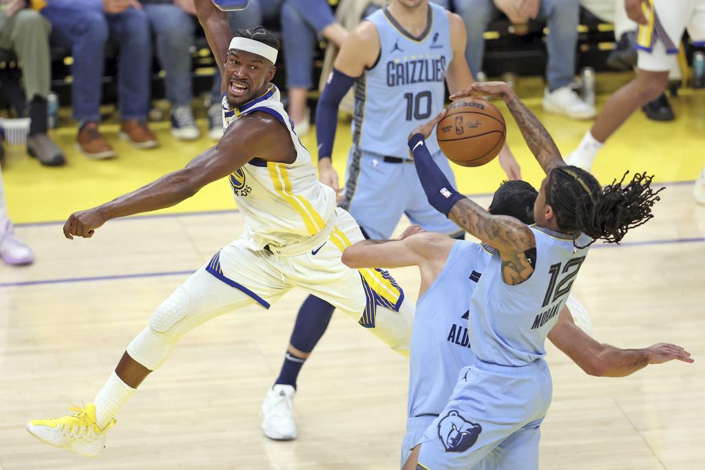 勇士121:116擊敗灰熊。(美聯社)