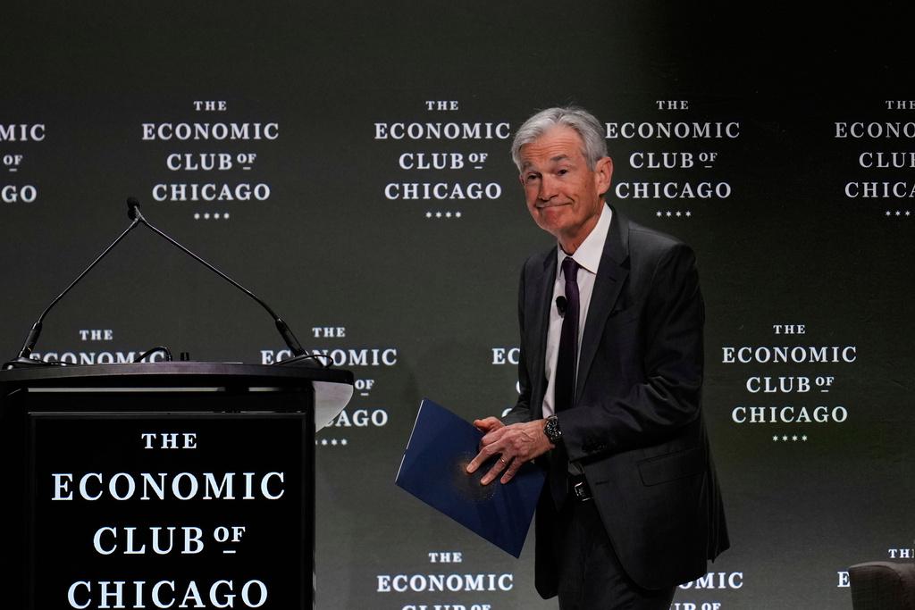 特朗普近日聲稱有權炒鮑威爾,並指評鮑威爾在減息問題上是「太遲先生」及「大輸家」。圖為聯儲局主席鮑威爾。(資料圖片)