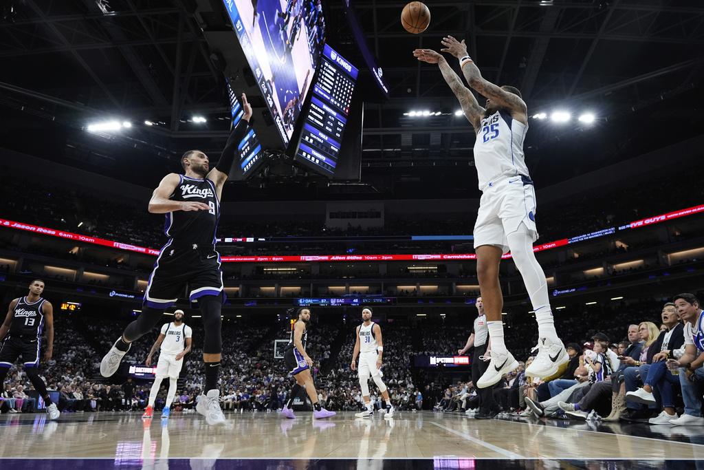 獨行俠120:106擊敗帝王晉級。(美聯社)