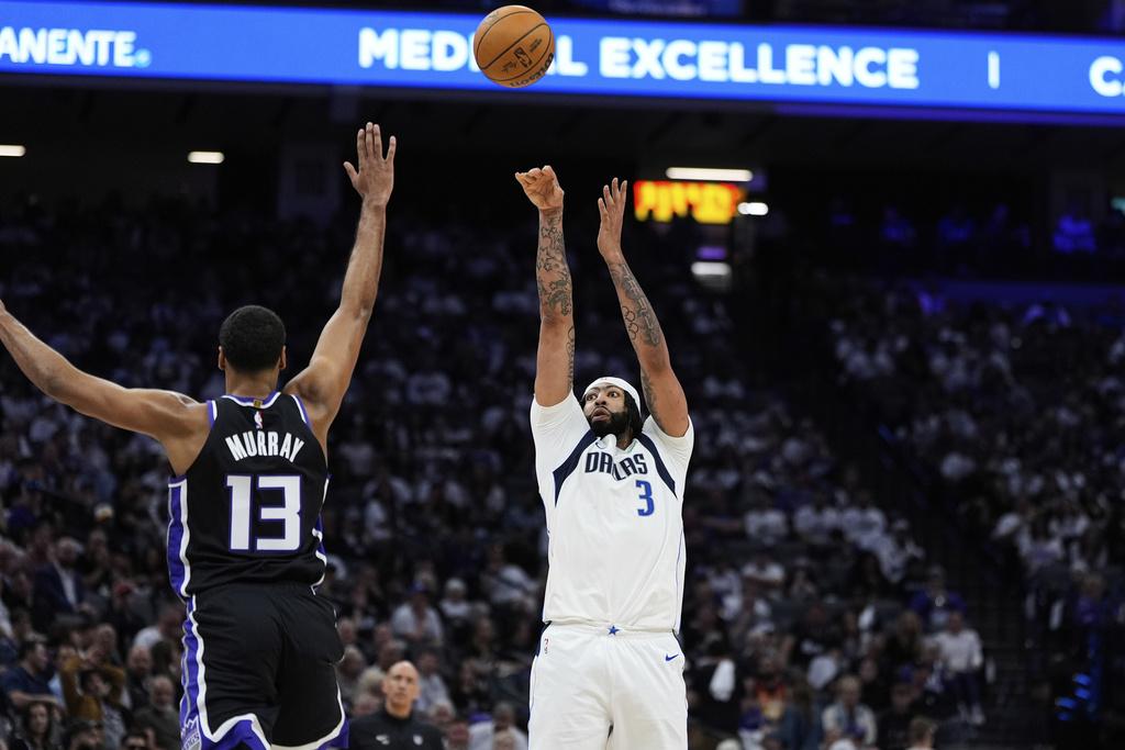 獨行俠120:106擊敗帝王晉級。(美聯社)