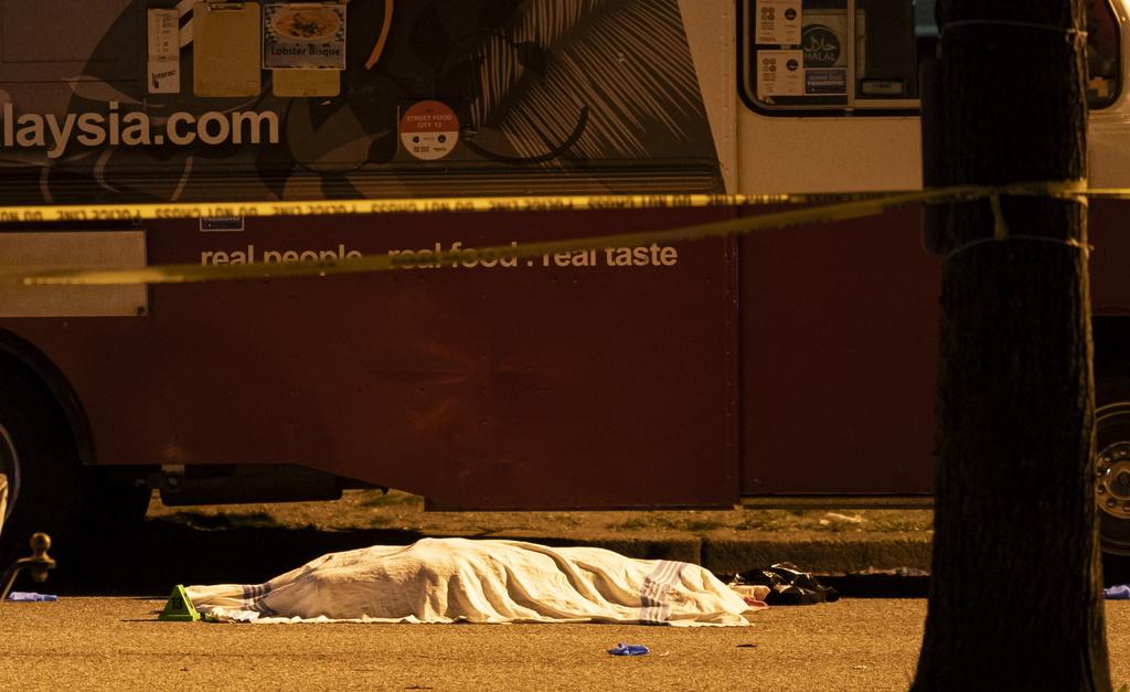 當日案發現場。(資料圖片)