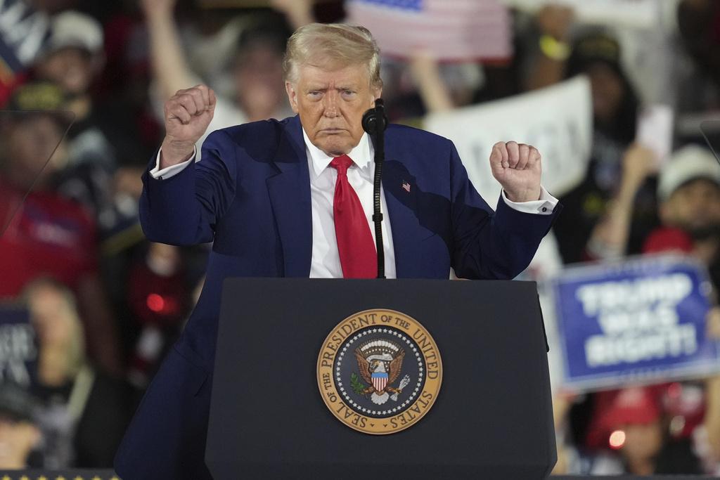 美國總統特朗普宣布,將會與印度達成貿易協議。(AP)