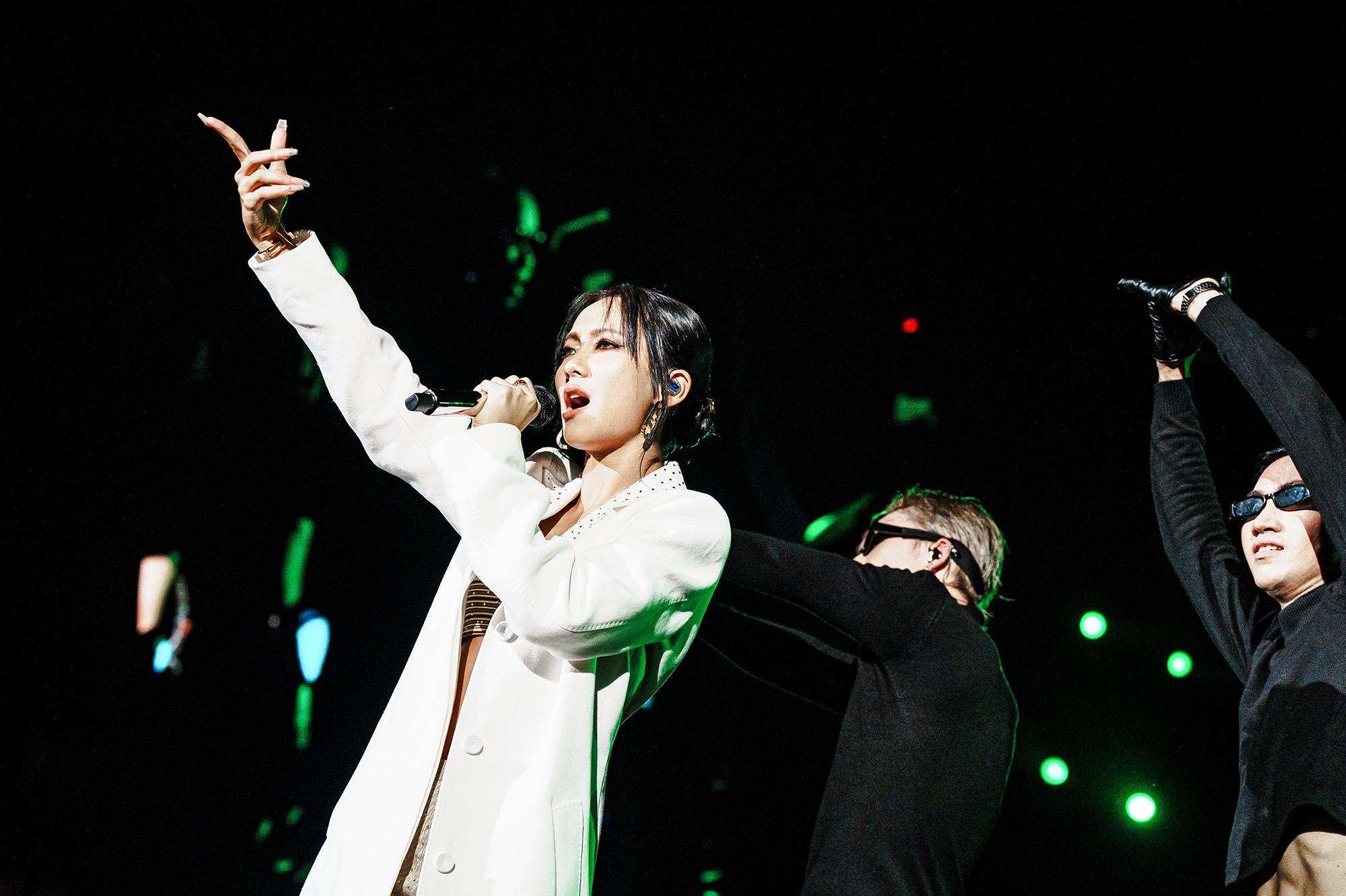 Marf為Coldplay演唱會擔任開場嘉賓,表現毫不怯場。