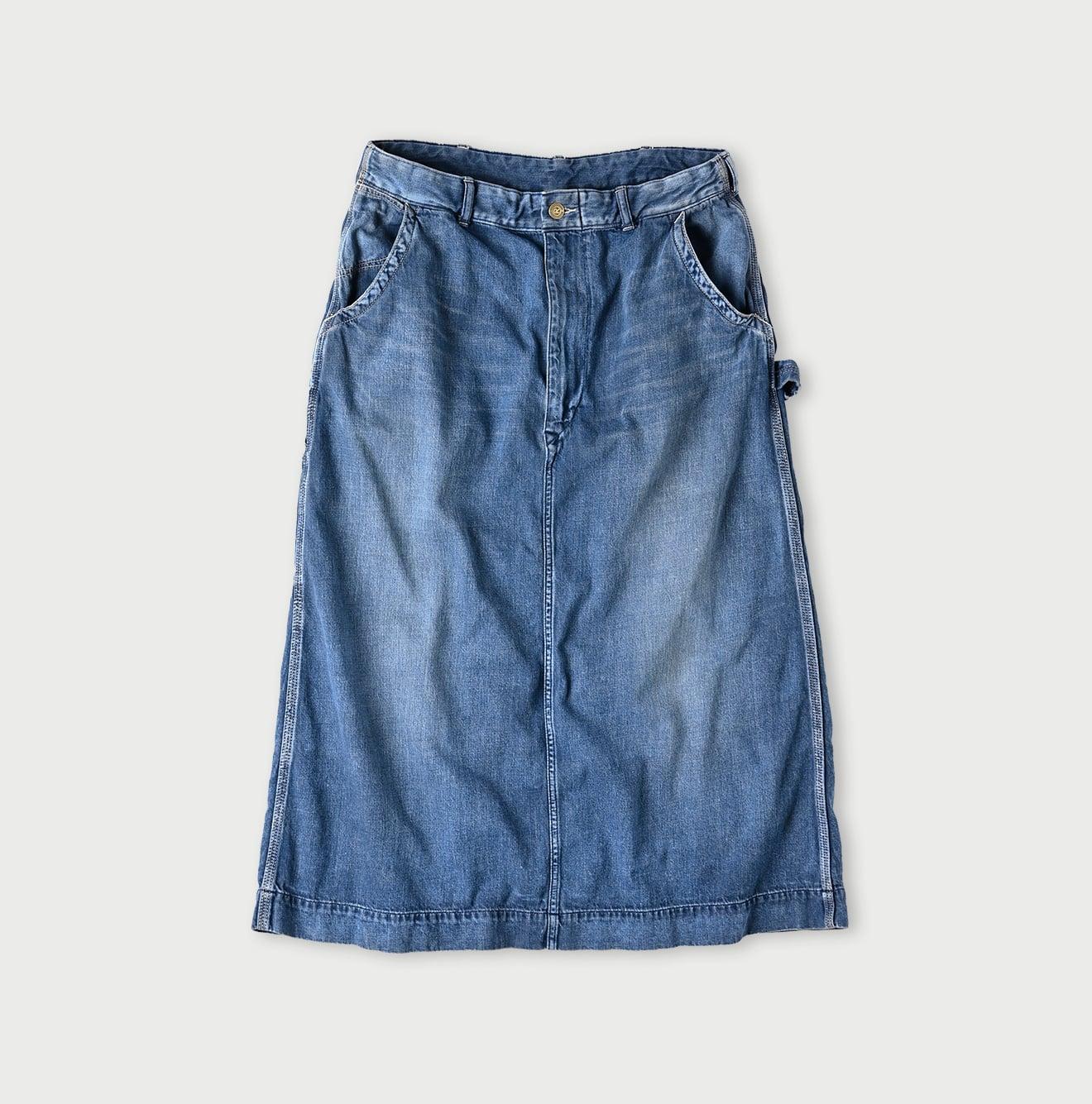 Monpu牛仔半截裙。$2,995