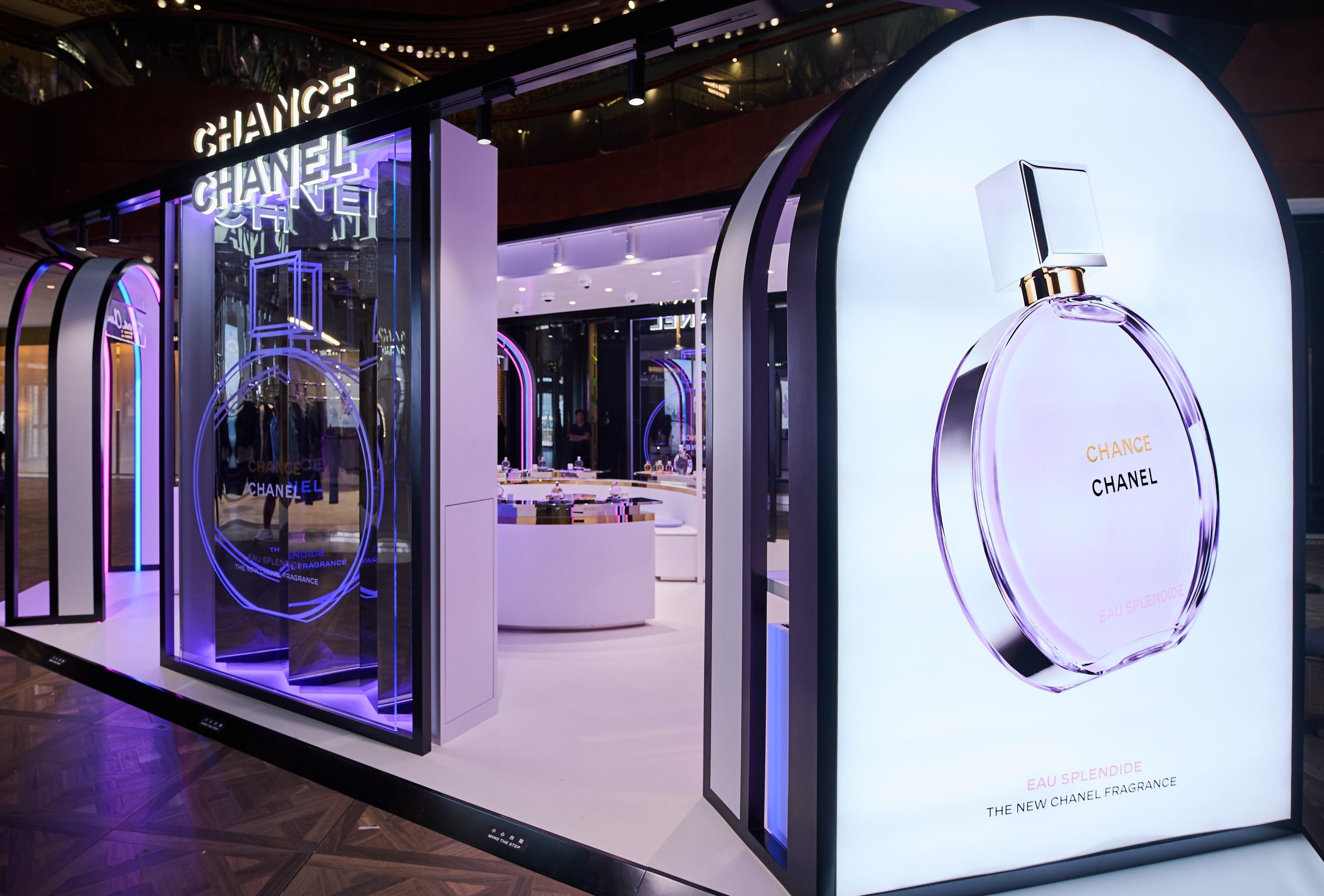 為慶祝新香水CHANCE EAU SPLENDIDE誕生,CHANEL特意於K11 MUSEA開設期間限定體驗店。