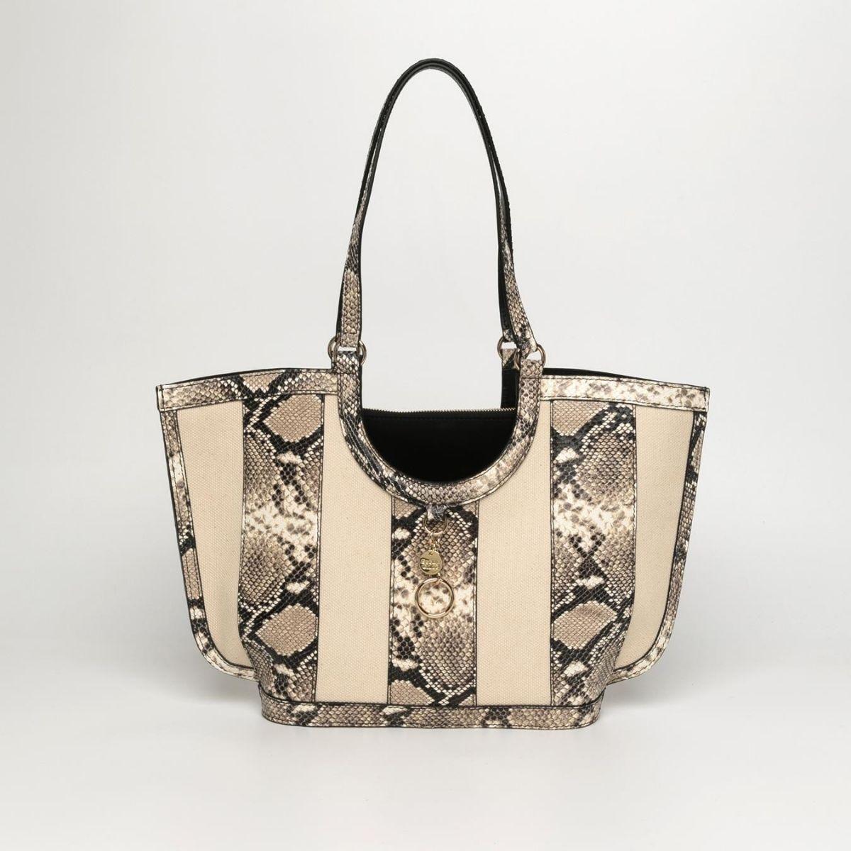 SEE BY CHLOE'蛇皮紋手挽袋 原價:$6,650 一折價:$650