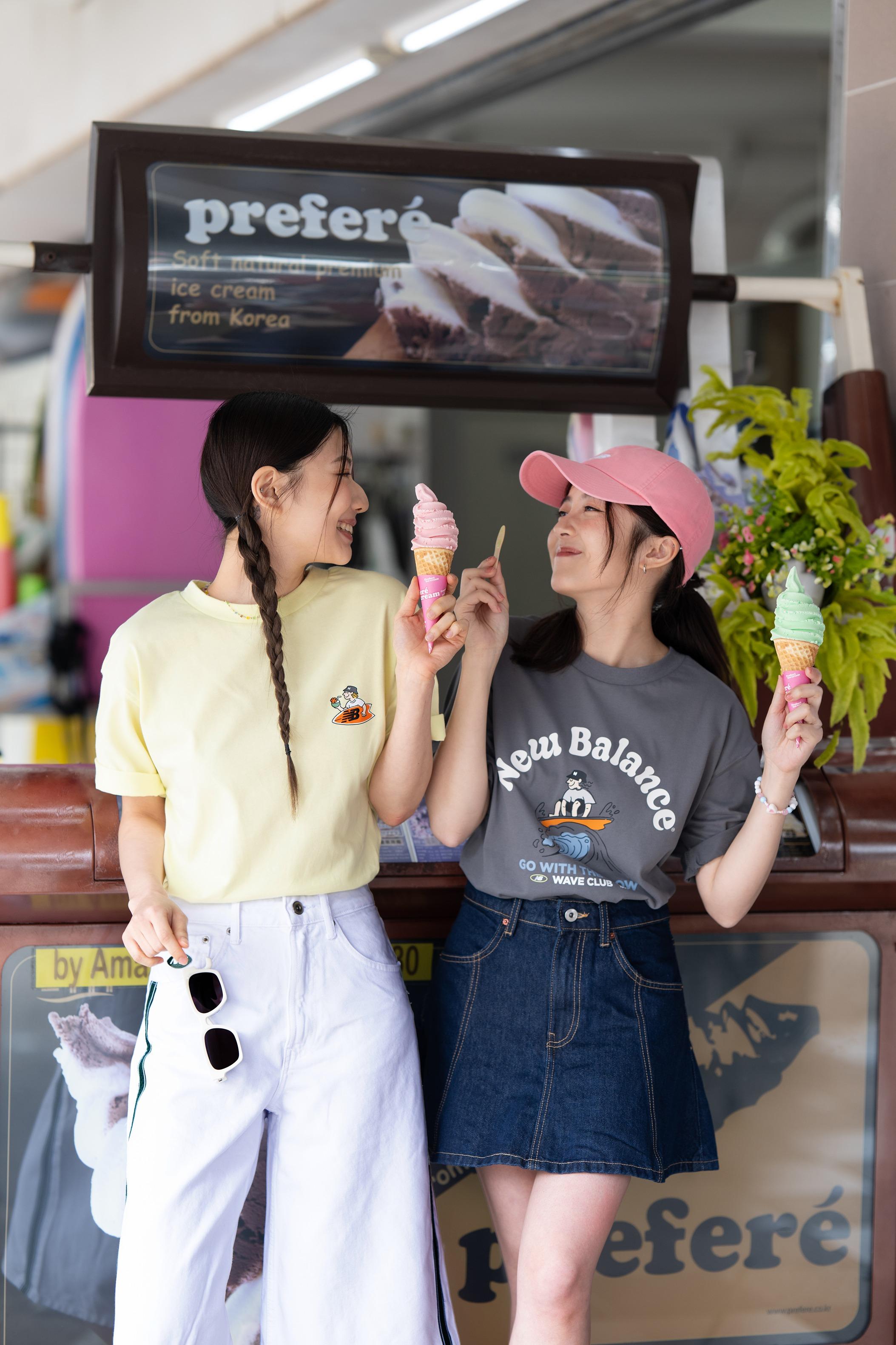 NB BOY服飾剪裁寬鬆,可穿出多層次穿法。