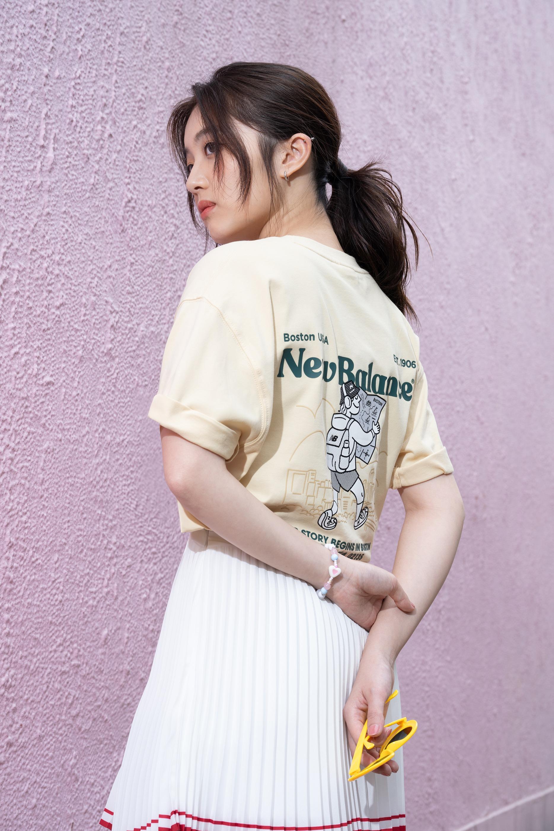 NB BOY服飾剪裁寬鬆,可穿出多層次穿法。