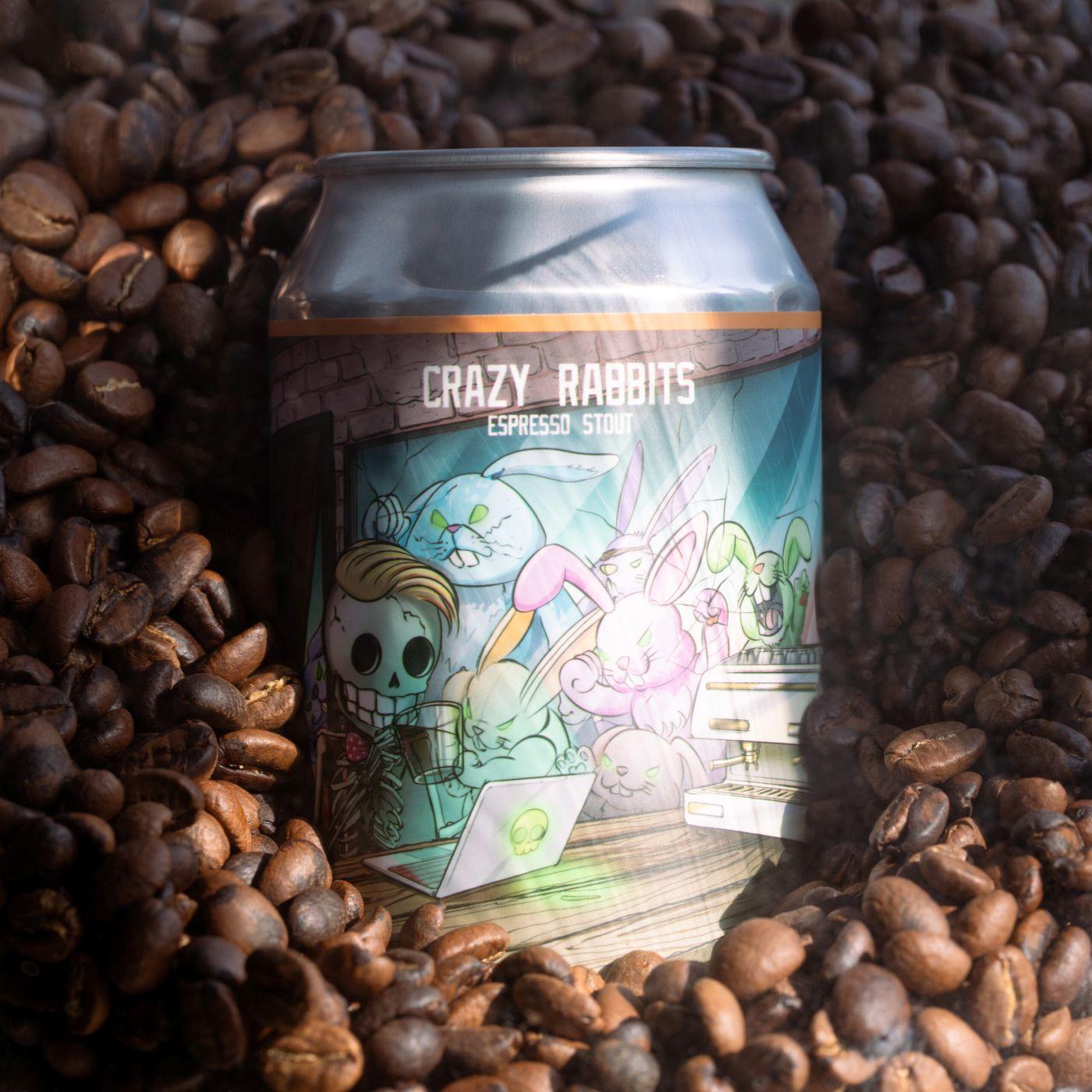 Deadman Brewery的Crazy Rabbit融合了深度烘焙的麥芽和烘焙咖啡,咖啡香氣濃郁。