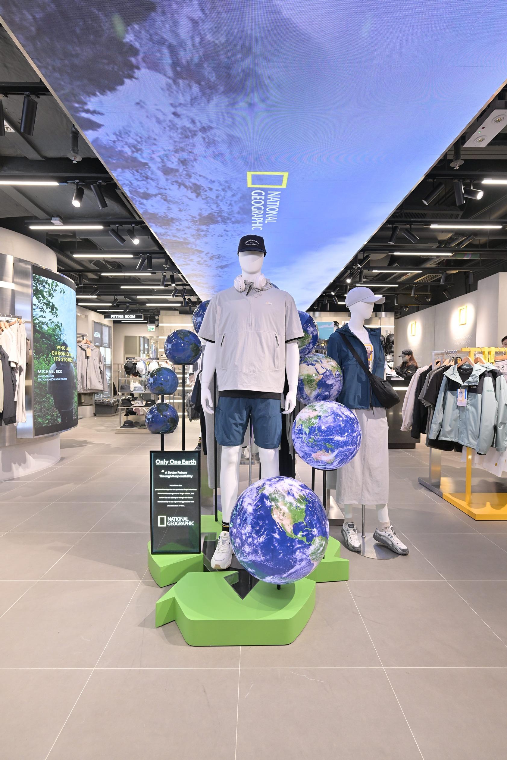 National Geographic Apparel在K11 Musea專門店舉辨多項地球日慶祝活動