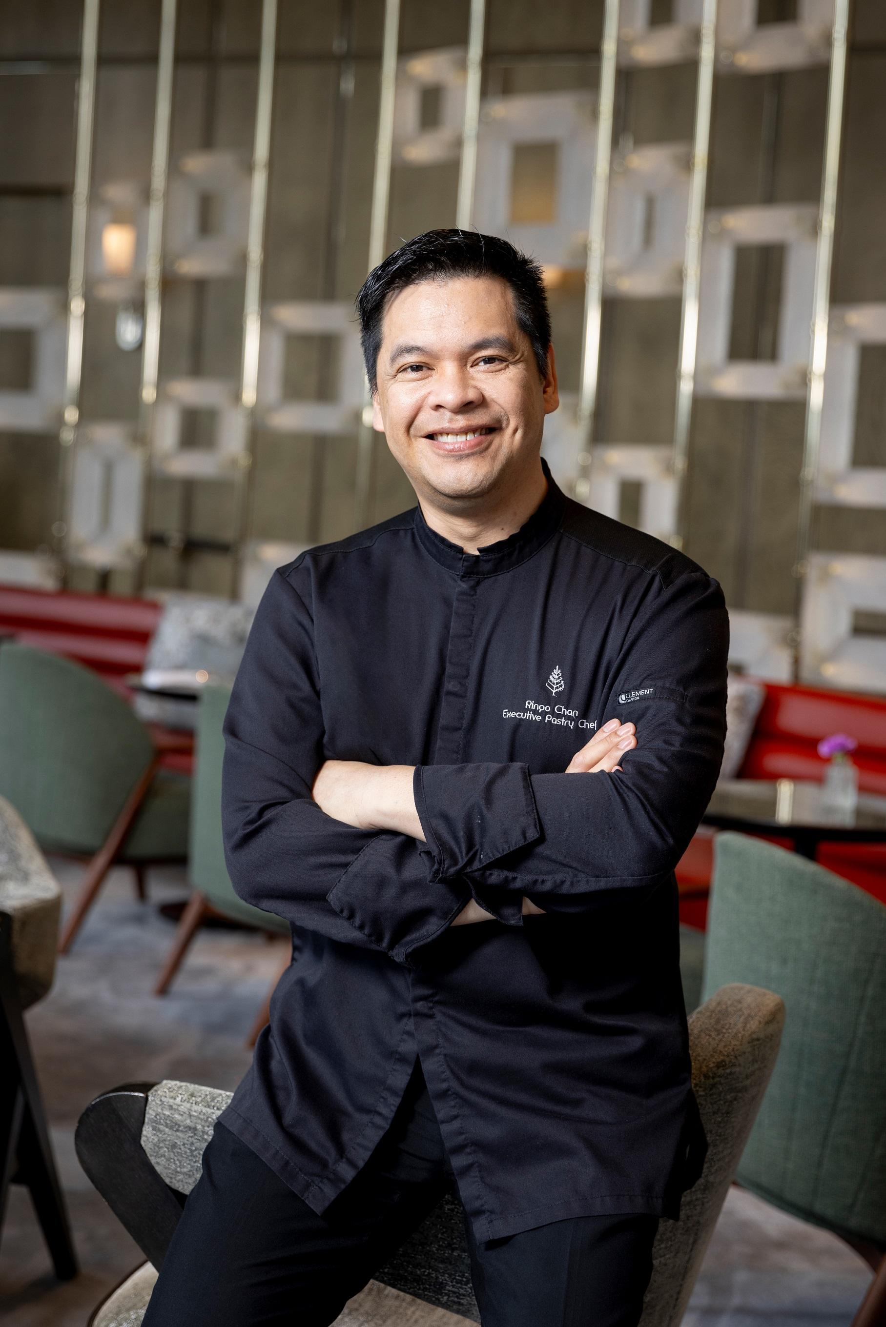 行政餅房主廚陳永雄Ringo Chan以杜拜朱古力為靈感,創作港式奶茶脆脆朱古力。