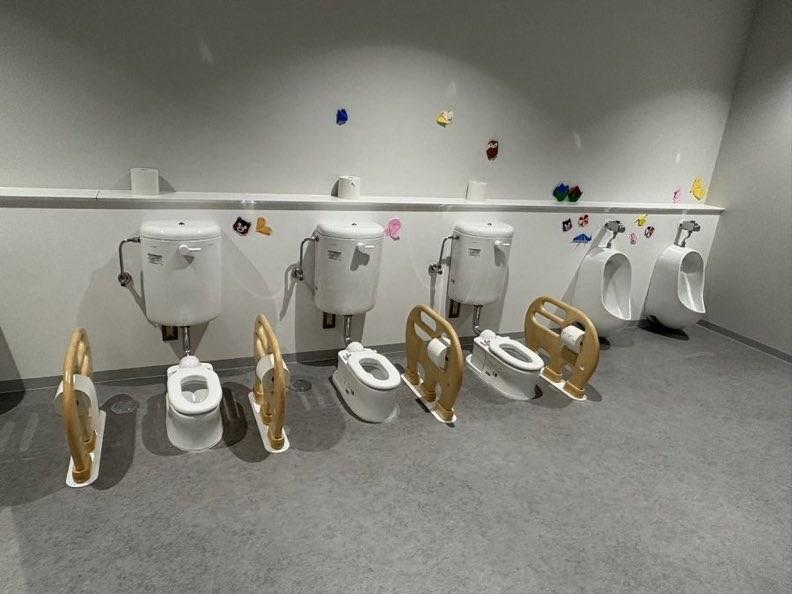 大阪世博會的兒童廁所。(網上圖片)