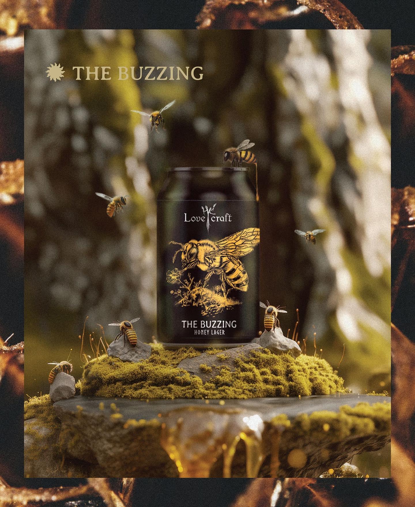 H.K.Lovecraft的The Buzzing是亞洲首家釀酒廠在發酵後添加蜜糖,每一口都保留原蜜的純粹精華。