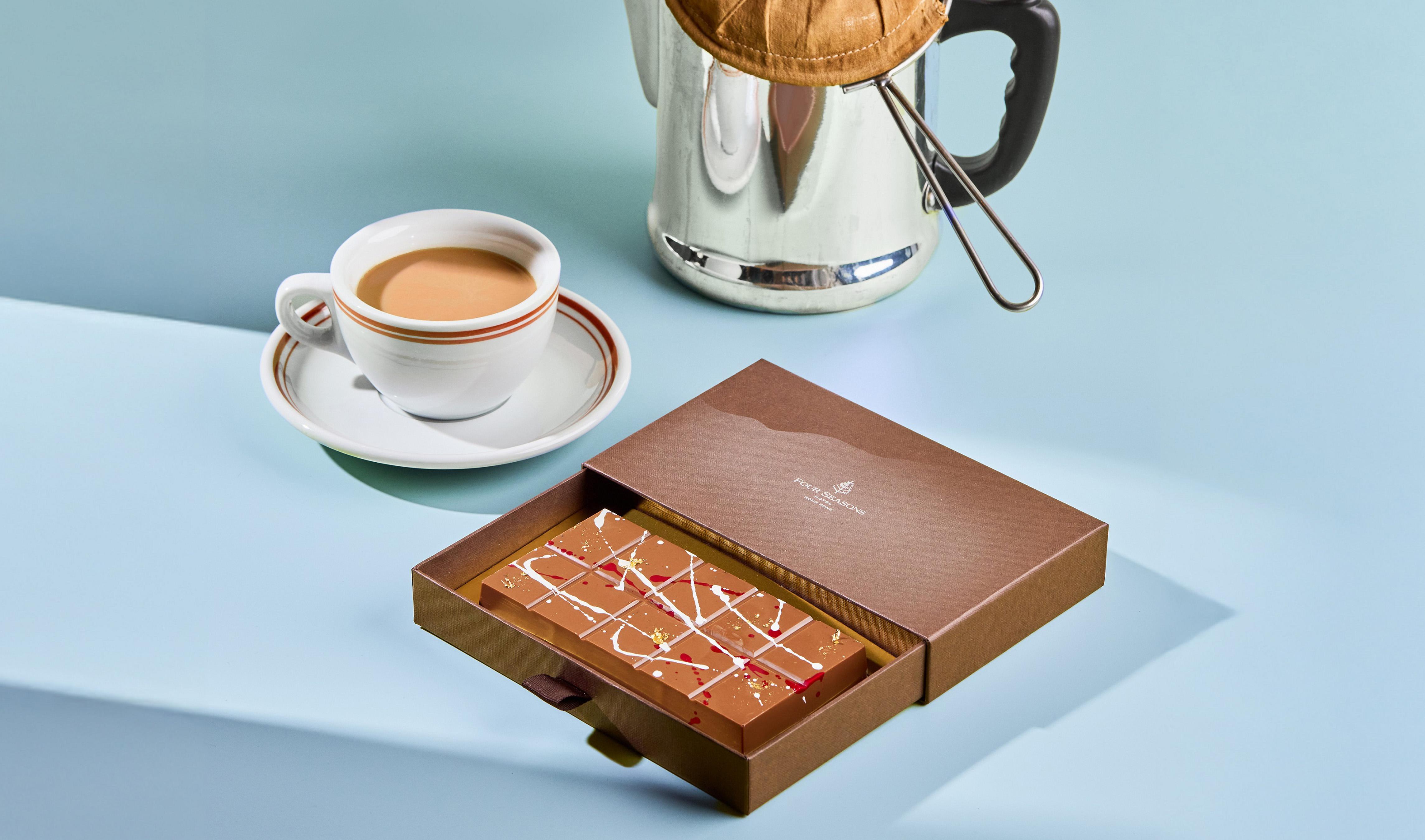 港式奶茶脆脆朱古力$320