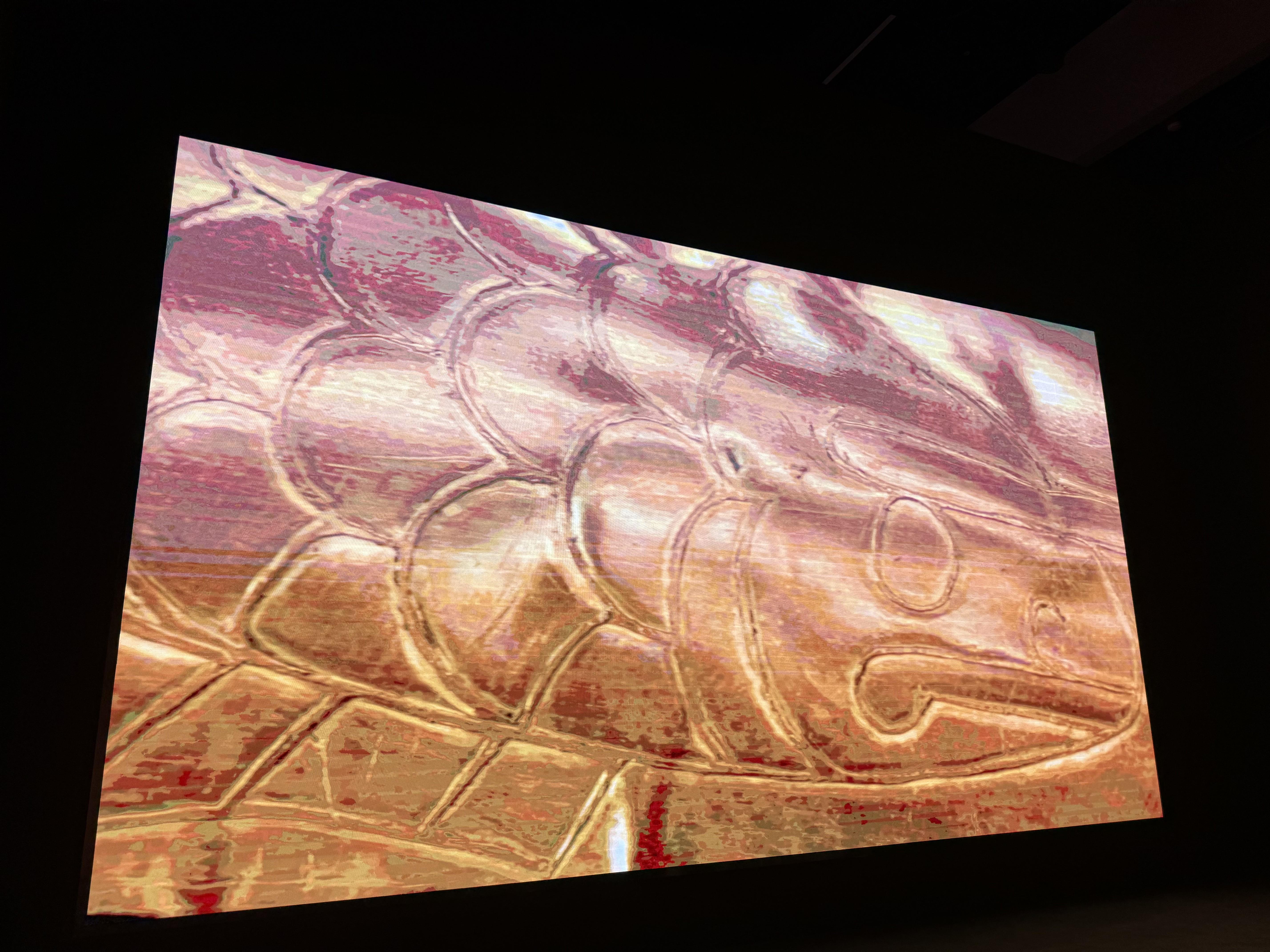 12K影片欣賞文物的各種細節及圖騰