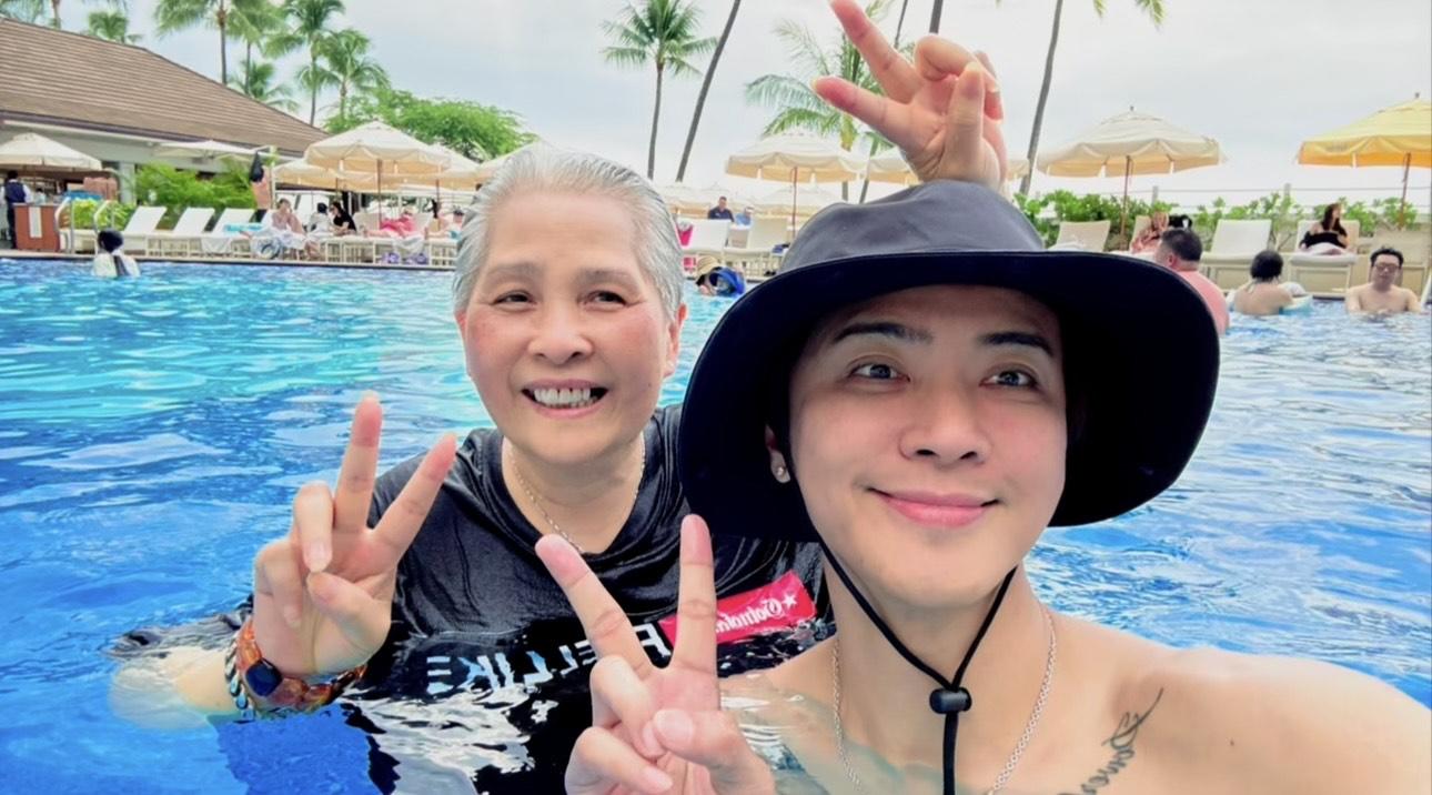 小豬表示媽媽什麼東西都忘記沒關係,每天過得開心才是最重要。