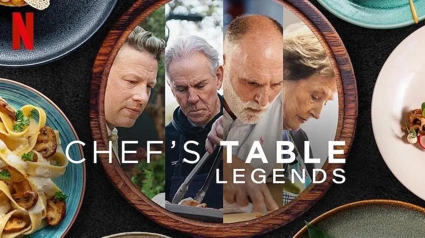 《主廚的餐桌》在本月28日再推出四集《Chef's Table:Legends》。
