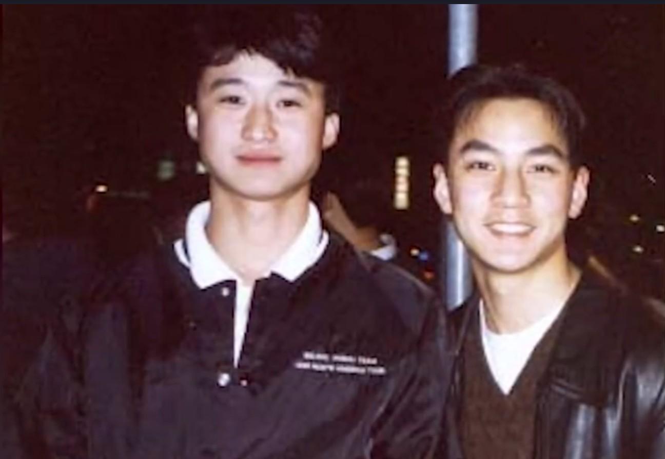吳彥祖再貼出與吳京身處在美國的合照。