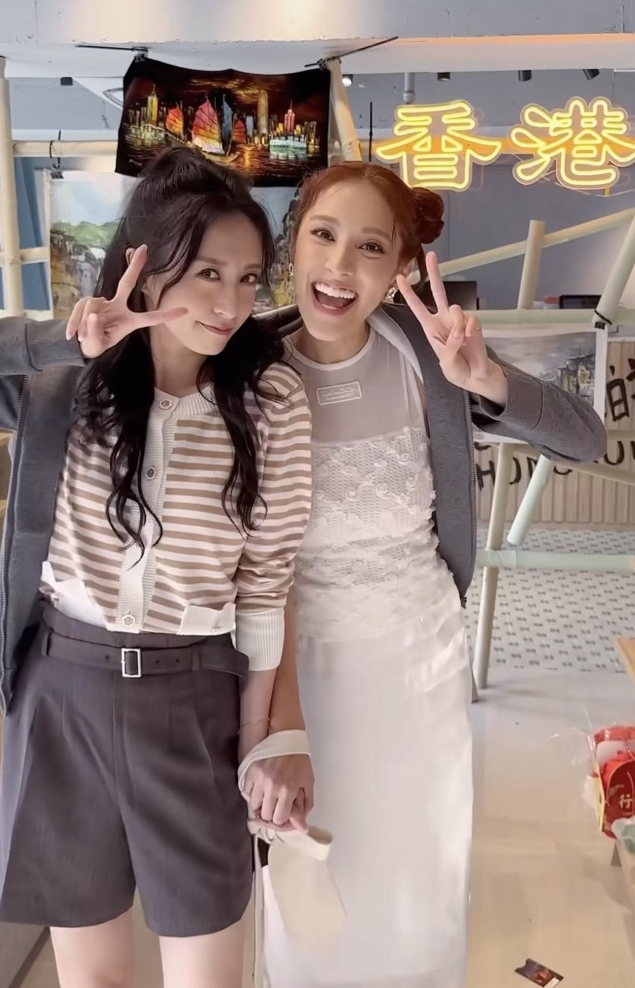 陳凱琳日前岀席活動時被問及好姊妹離巢一事,她亦避而不談 。