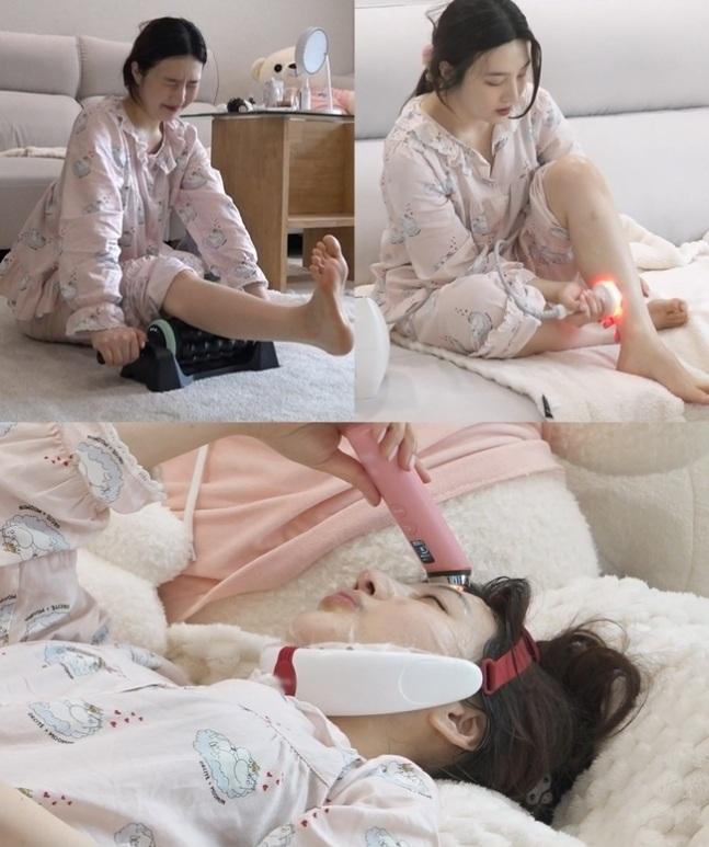 Joy在節目中,分享她每天的生活。