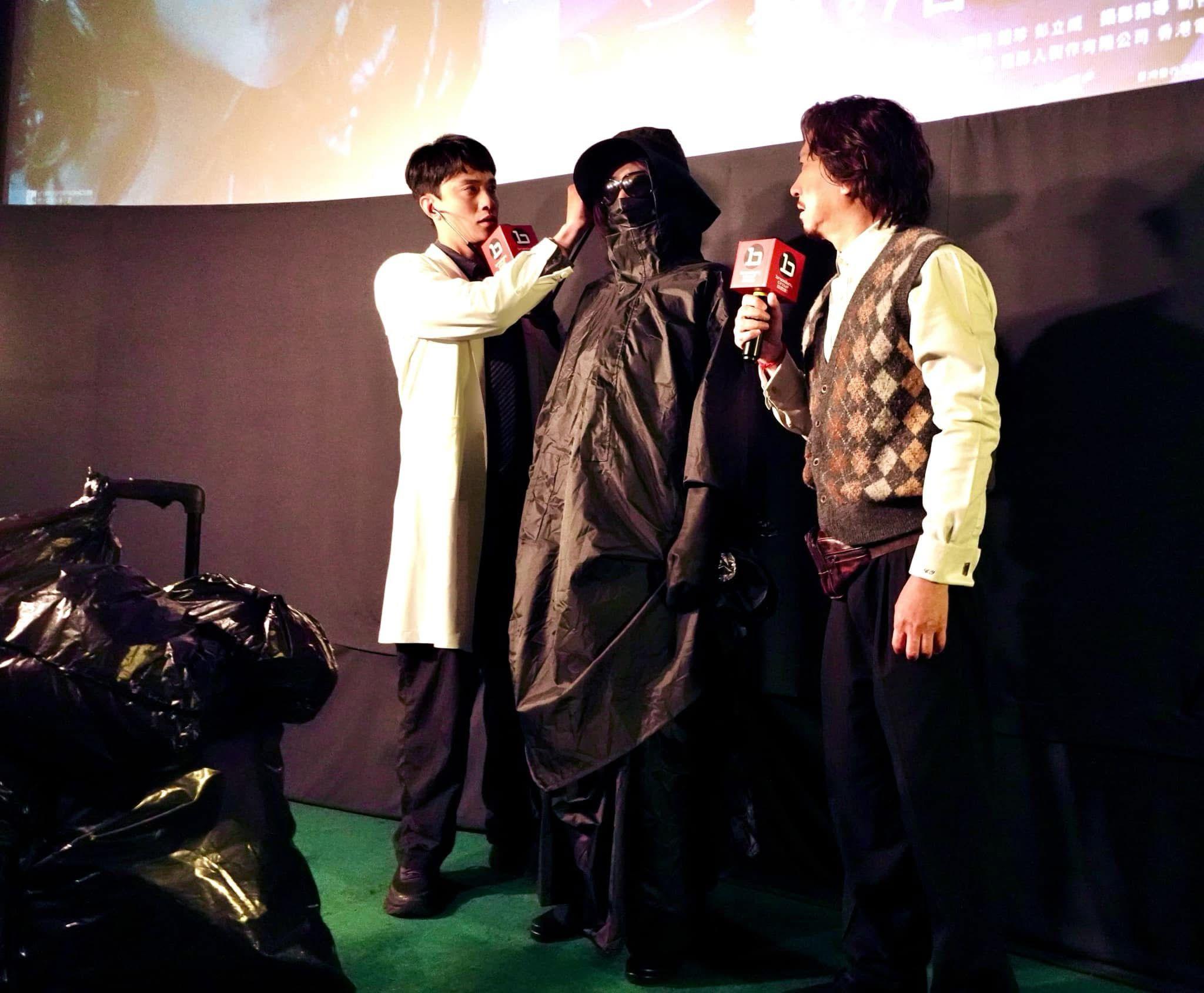 陳慧琳以「神秘人」姿態突襲戲院,為觀眾帶來驚喜。