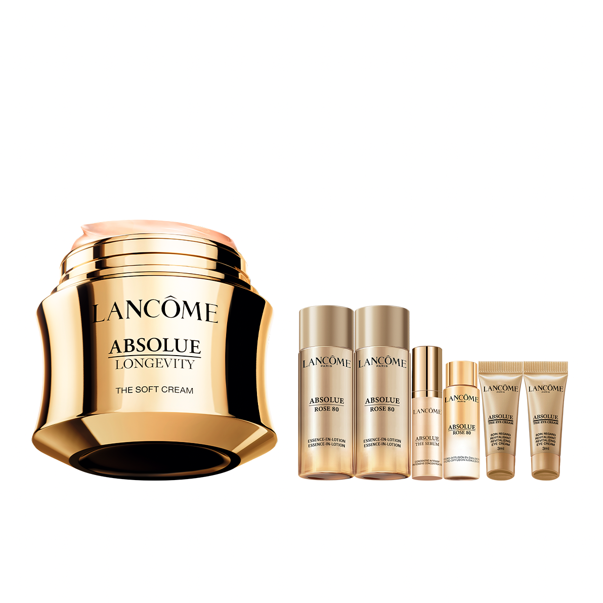 LANCÔME 全新極緻完美玫瑰「逆齡」面霜30ml套裝 $1,590