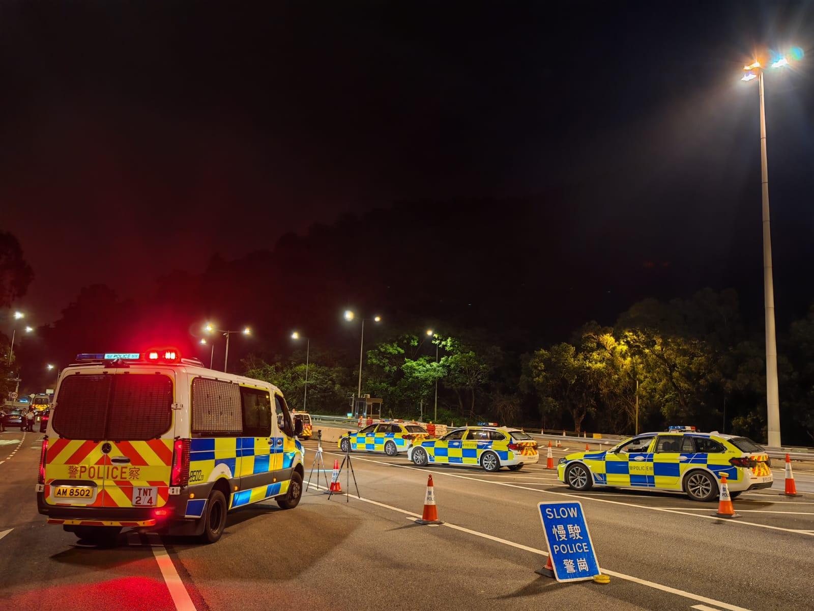 警方打擊酒駕和藥駕。