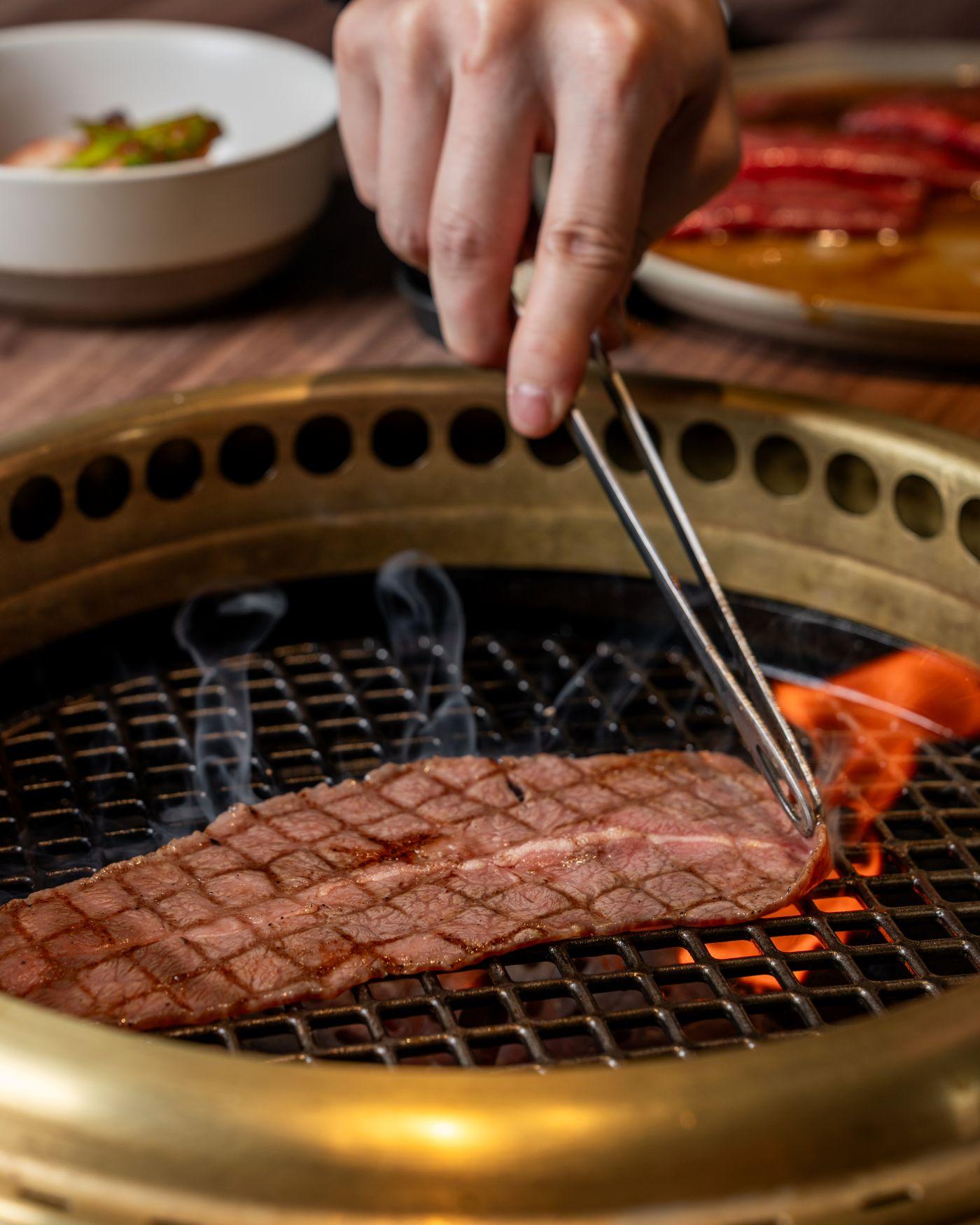 A5和牛的Misuji,是牛隻前腿後側三頭肌的部位,肉質鮮美多汁,軟糯甘香。