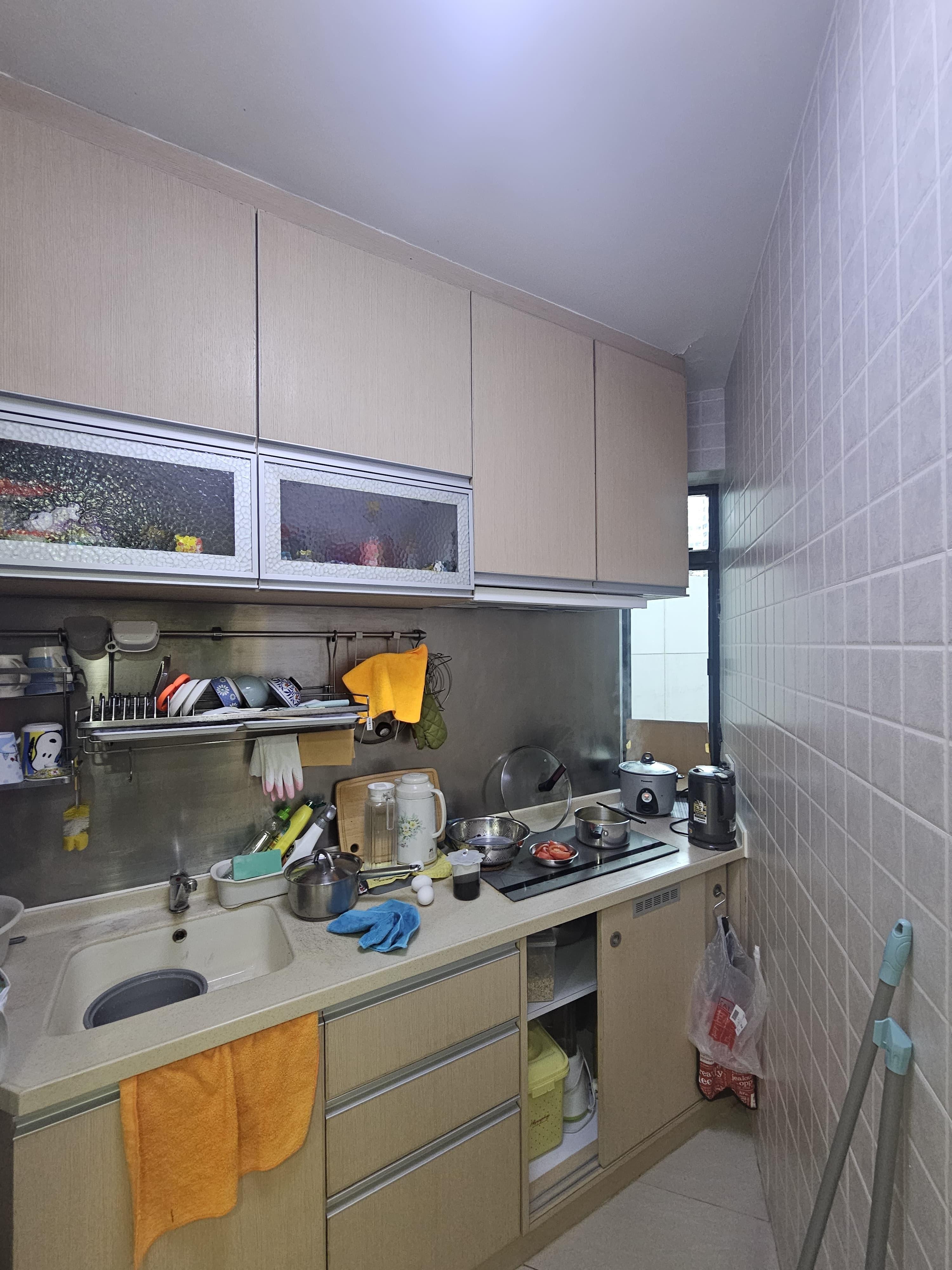 廚房配套新淨,新買家可不用大翻新。(代理提供)