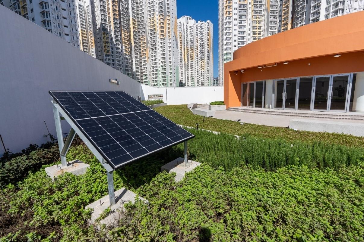 教育局表示,近年校舍建設採用新式建築技術,糅合「靈活學習空間」和「綠色建築」的概念。(教育局圖片)