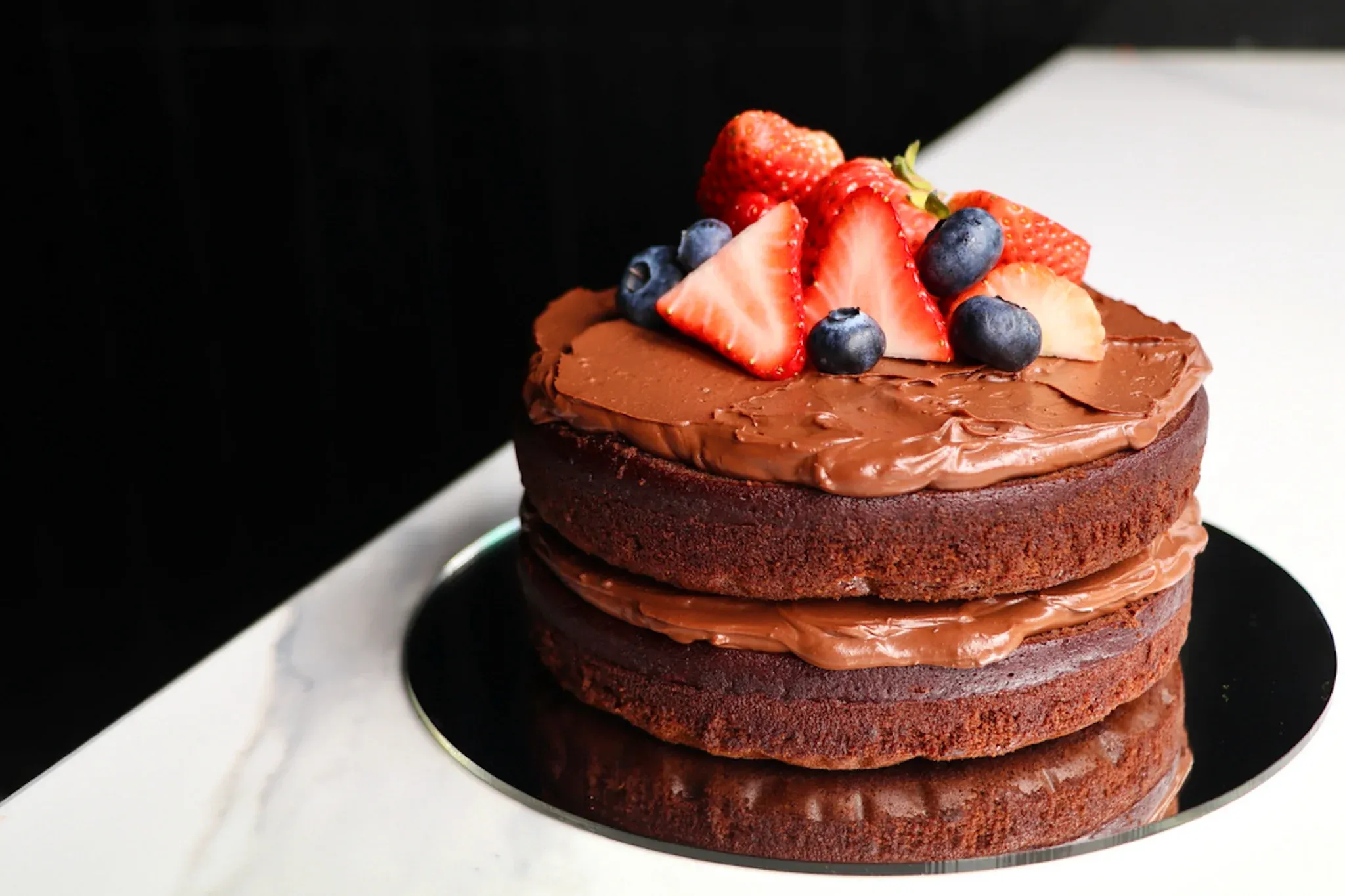 無糖無麩質純素朱古力蛋糕$780