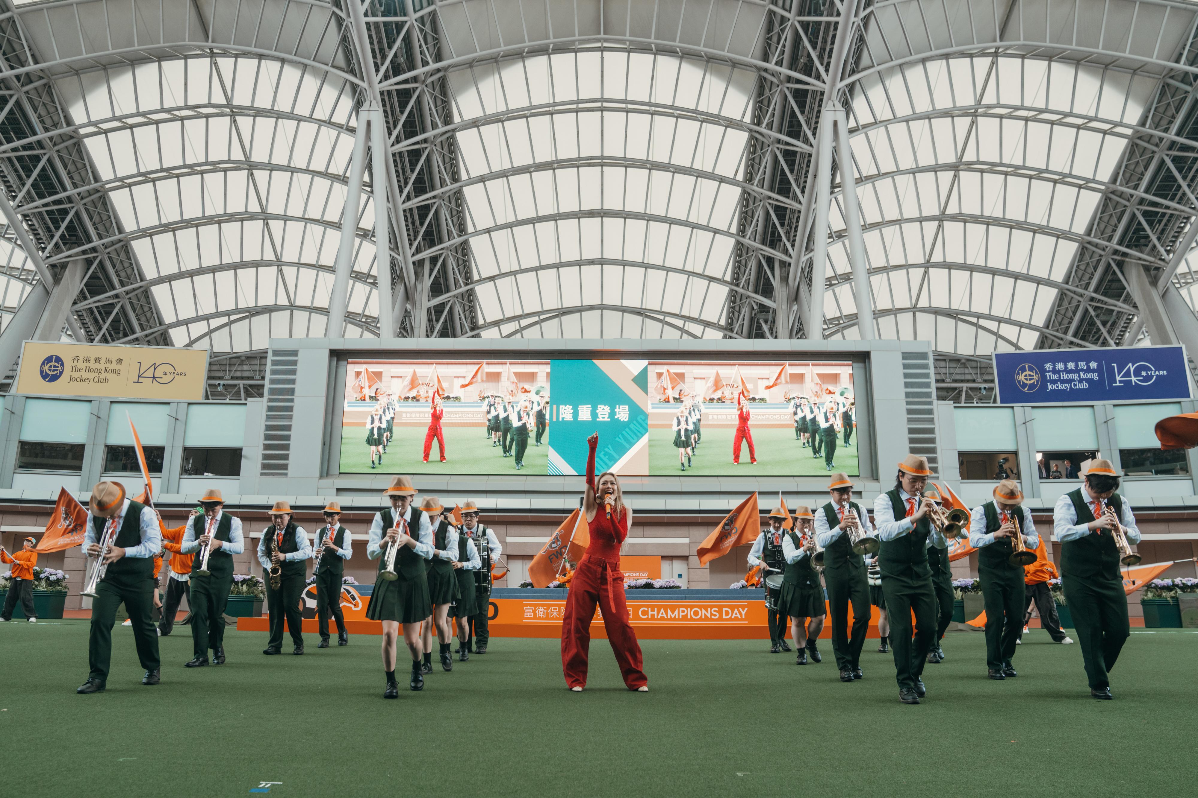 容祖兒唱跳多首大熱作品,令全場氣氛推至最高點。