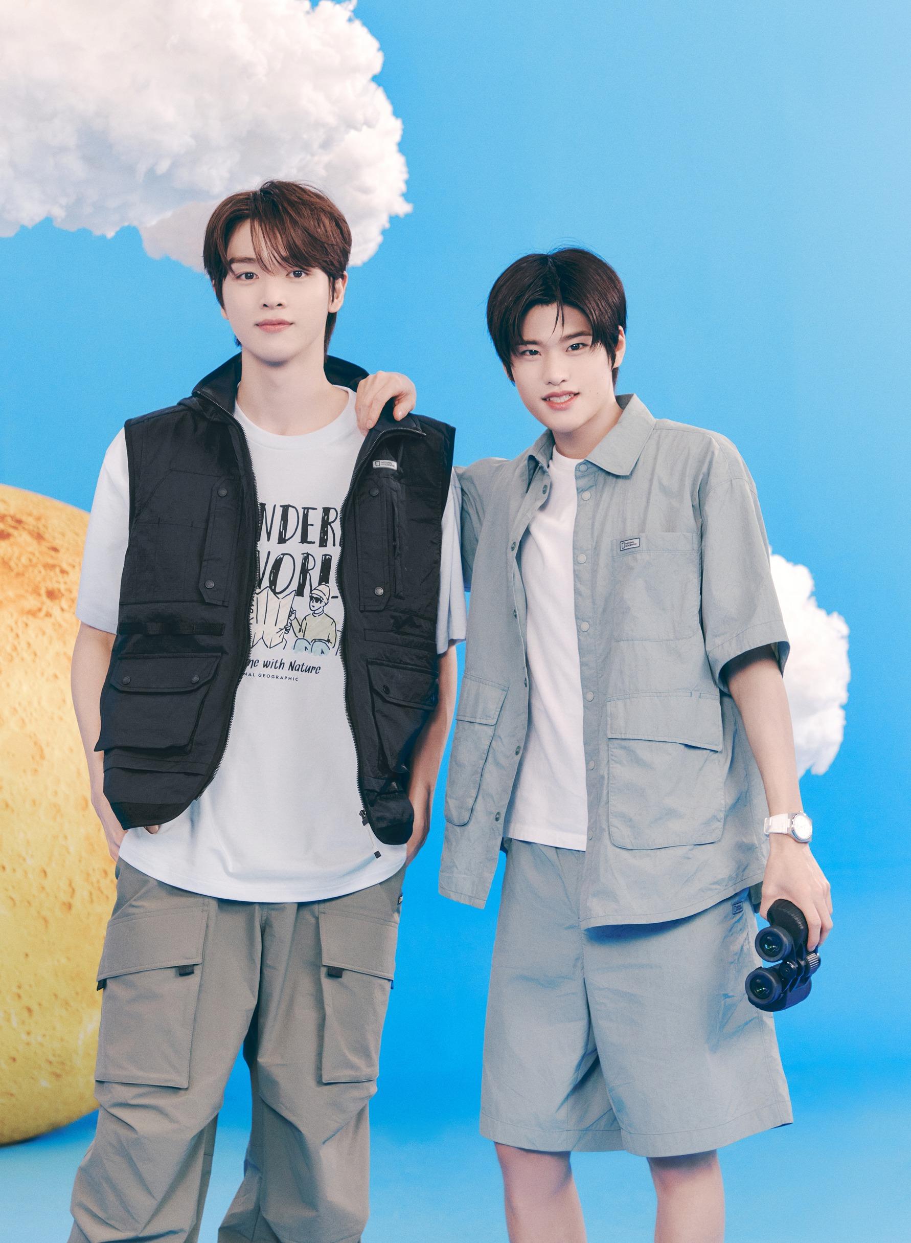 韓國人氣男團RIIZE穿上ADELIE系列,展現輕盈舒適的風格。