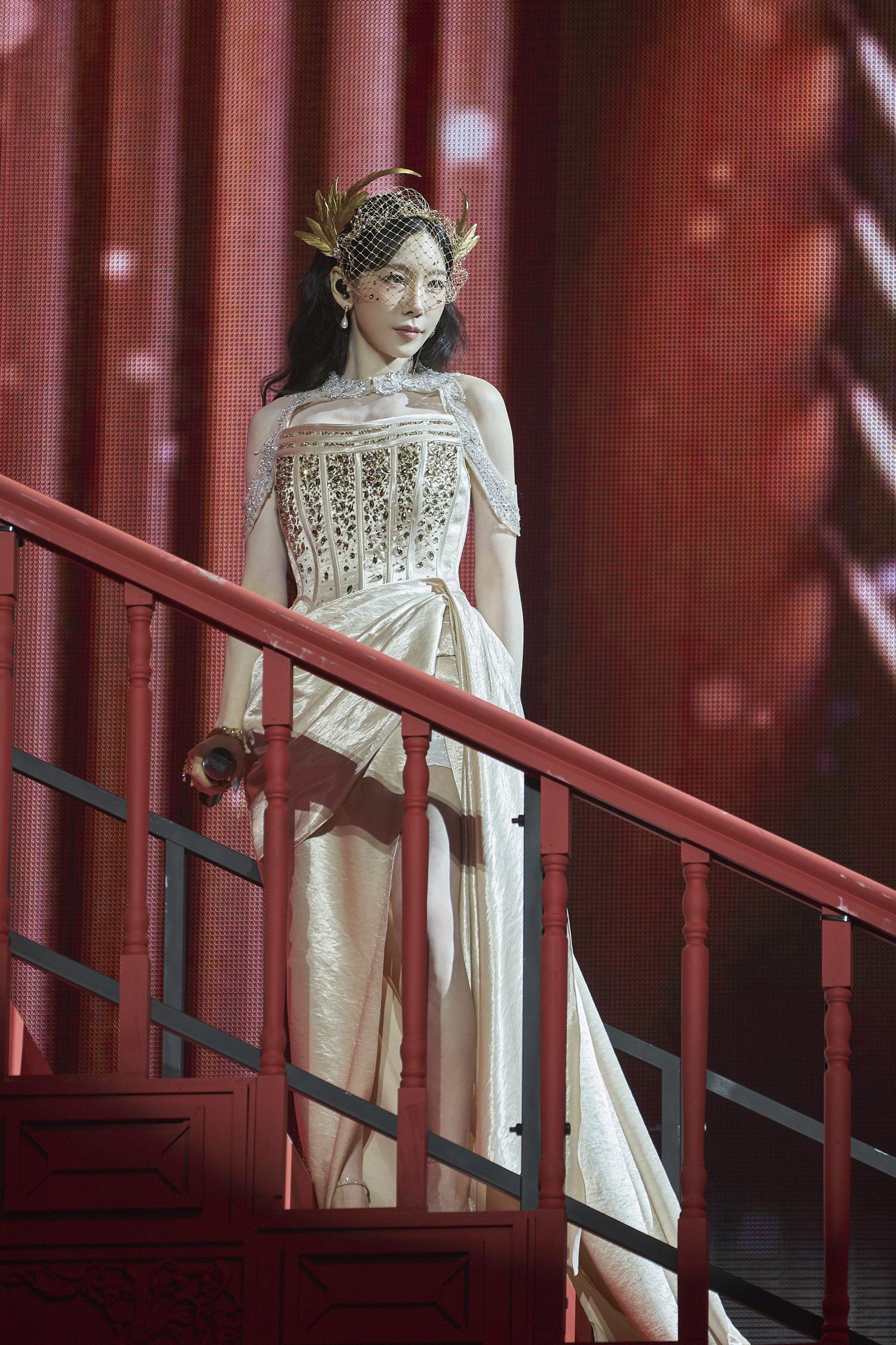 太妍演唱會實況。(網上圖片)