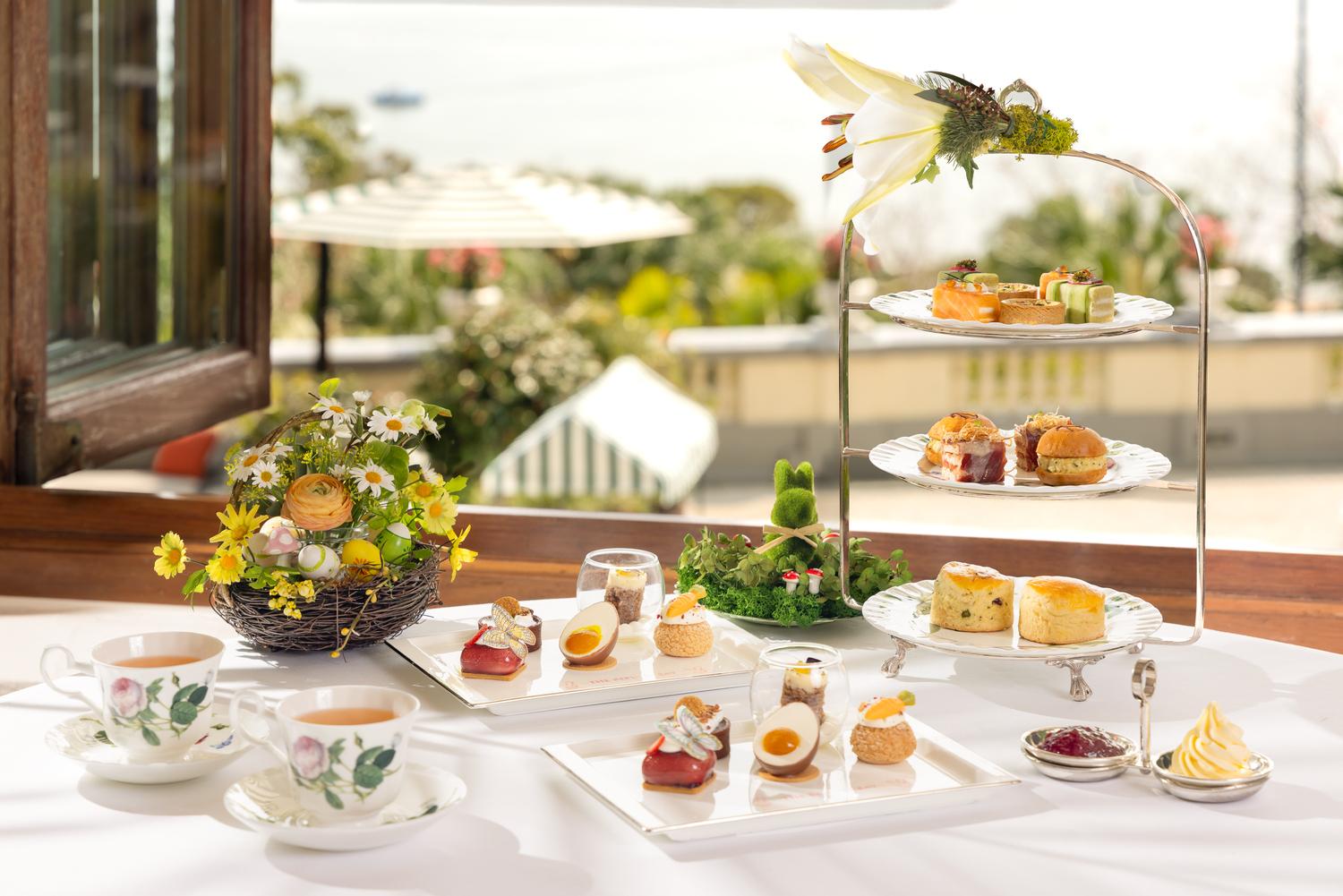 復活節下午茶 每位 580 港 元;888 港元(兩位用)