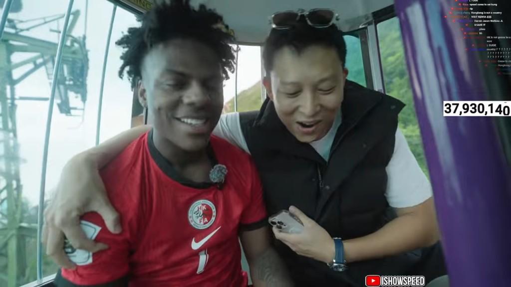 Speed訪港行程感覺指衰過重慶,網民歸咎於負責帶他遊香港的「導遊」。