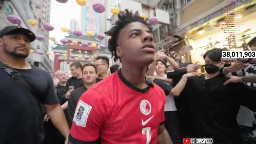 Speed訪港行程感覺指衰過重慶,網民歸咎於負責帶他遊香港的「導遊」。